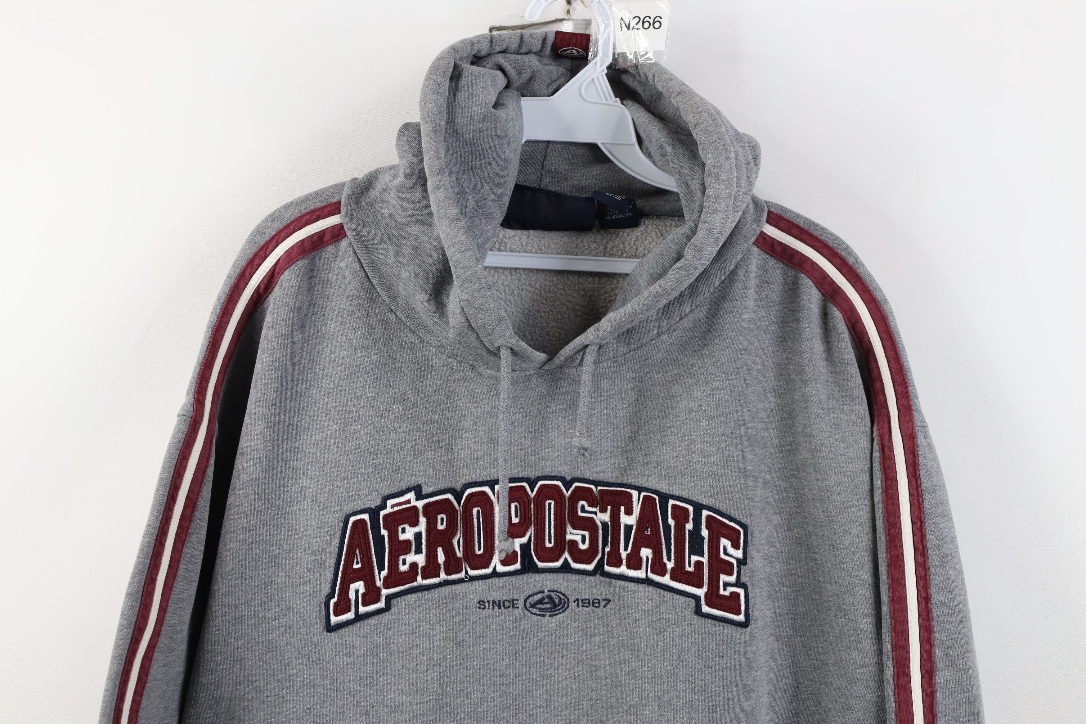Aeropostale Vintage 90s Y2K Aeropostale Boxy Fit Hoodie Sweatshirt Size US XL / EU 56 / 4 - 2 Thumbnail