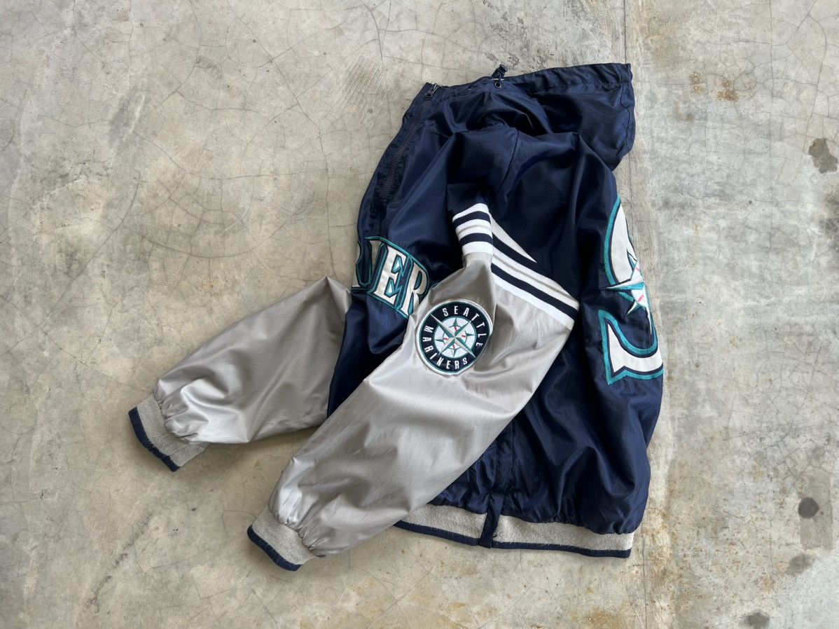 MLB VINTAGE SEATTLE MARINERS MLB LIGHTWEIGHT WINDBREAKER JACKET Size US XL / EU 56 / 4 - 3 Thumbnail