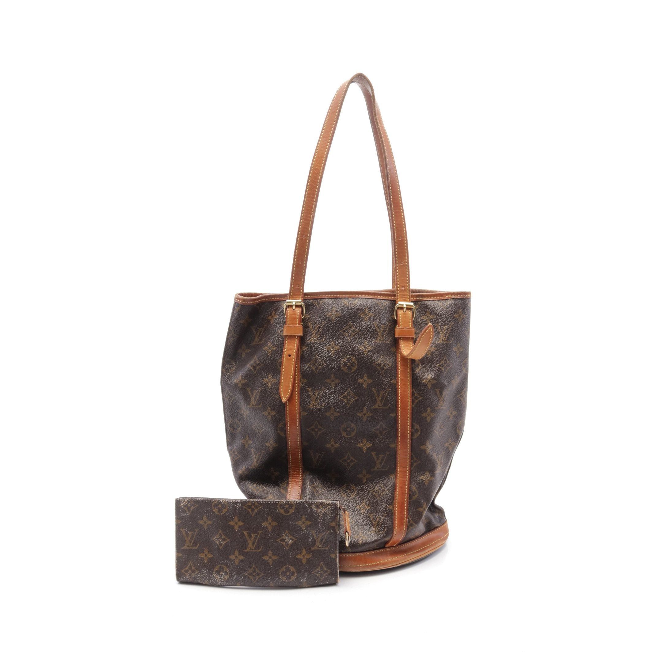 Louis Vuitton Louis Vuitton Bucket Gm Monogram Shoulder Bag Leather Brown Size ONE SIZE - 1 Thumbnail