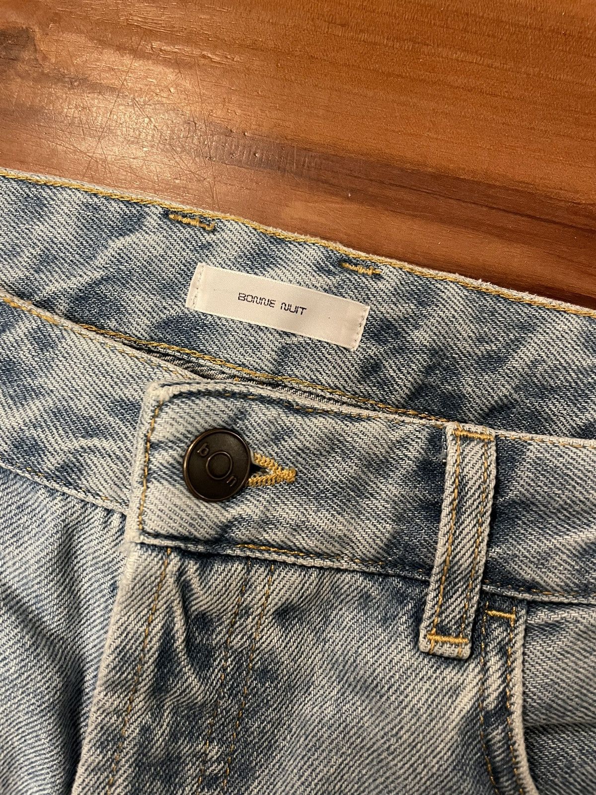 Other Bonne Nuit Indigo Blue Denim Jean Size US 32 / EU 48 - 5 Thumbnail