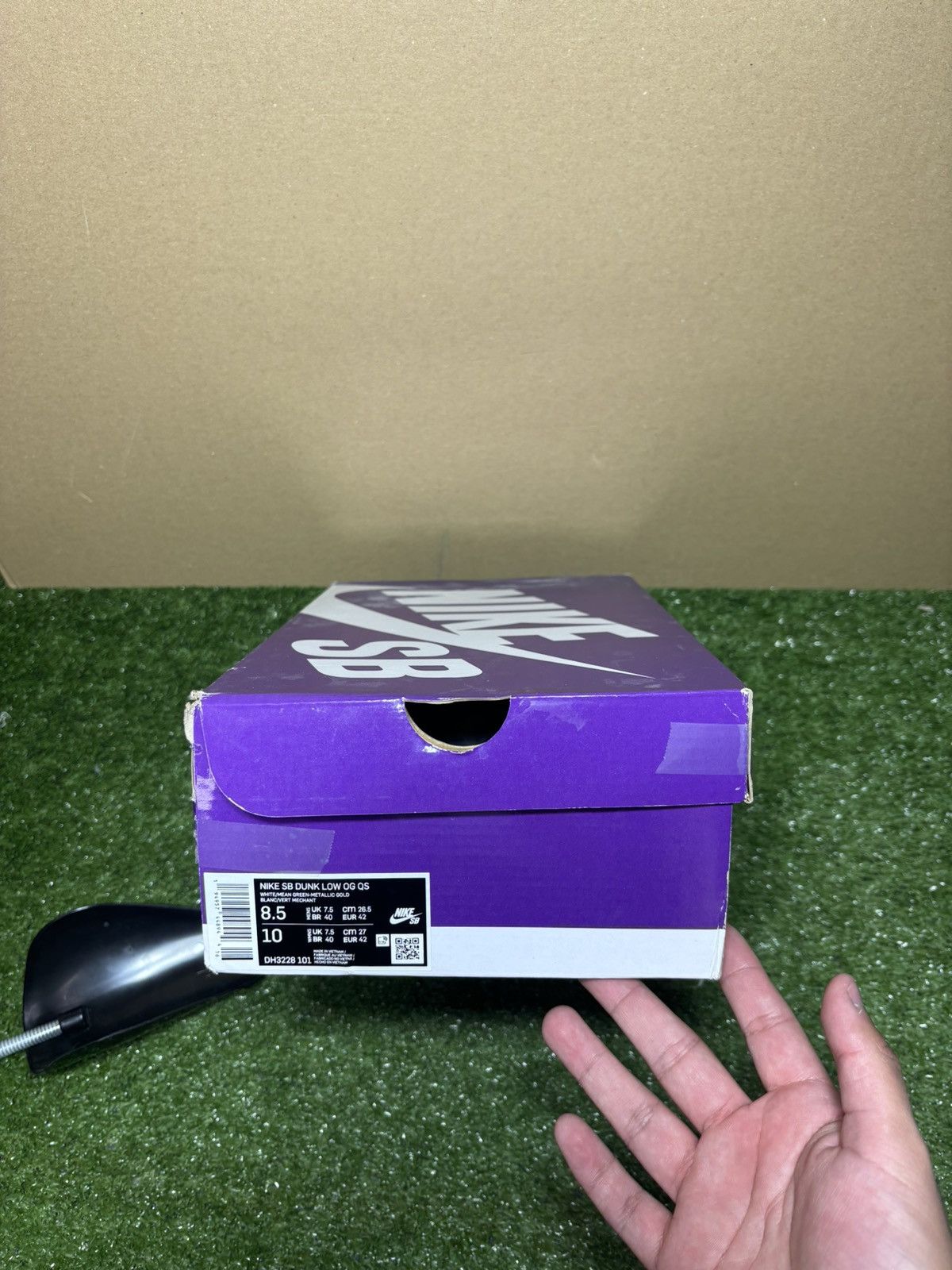 Nike SB × Supreme Nike sb supreme stars mean green 2021 Size US 8.5 / EU 41-42 - 12 Thumbnail