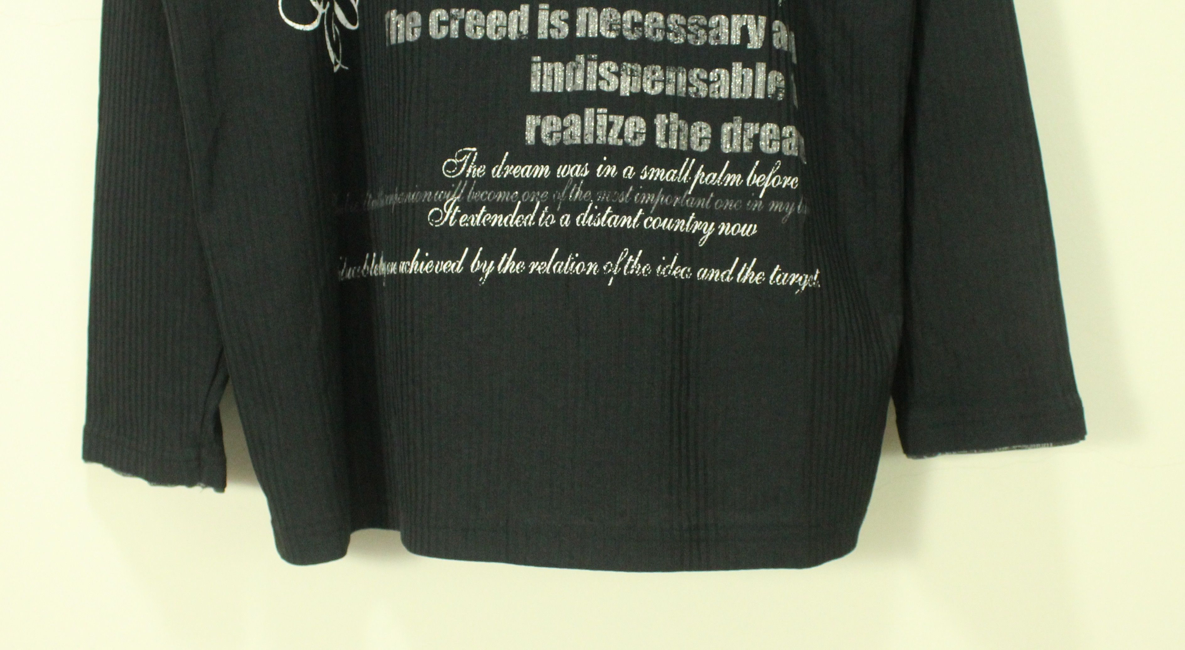 Japanese Brand BEAUMONT CARR Shirt Poem Punk Grunge Gothic Emo Hysteric Size US L / EU 52-54 / 3 - 3 Thumbnail
