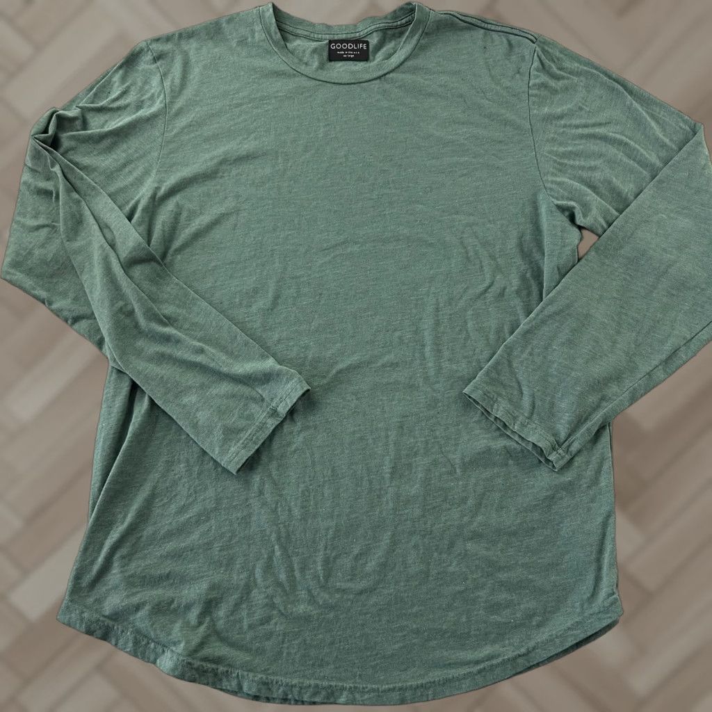 Vintage Goodlife Long Sleeve T Shirt Men 2XL Green Size US XXL / EU 58 / 5 - 1 Thumbnail