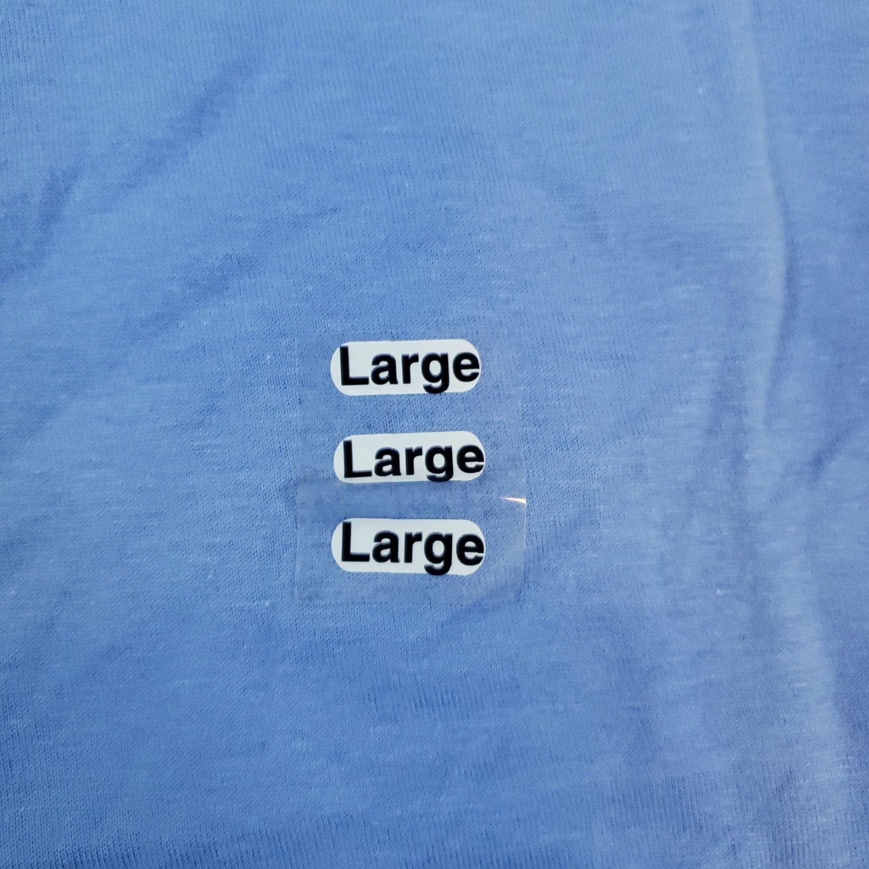 Champion Champion T-shirt Mens Large Blue Crew Neck Short Sleeve Spell Out Graphic Size US L / EU 52-54 / 3 - 7 Thumbnail