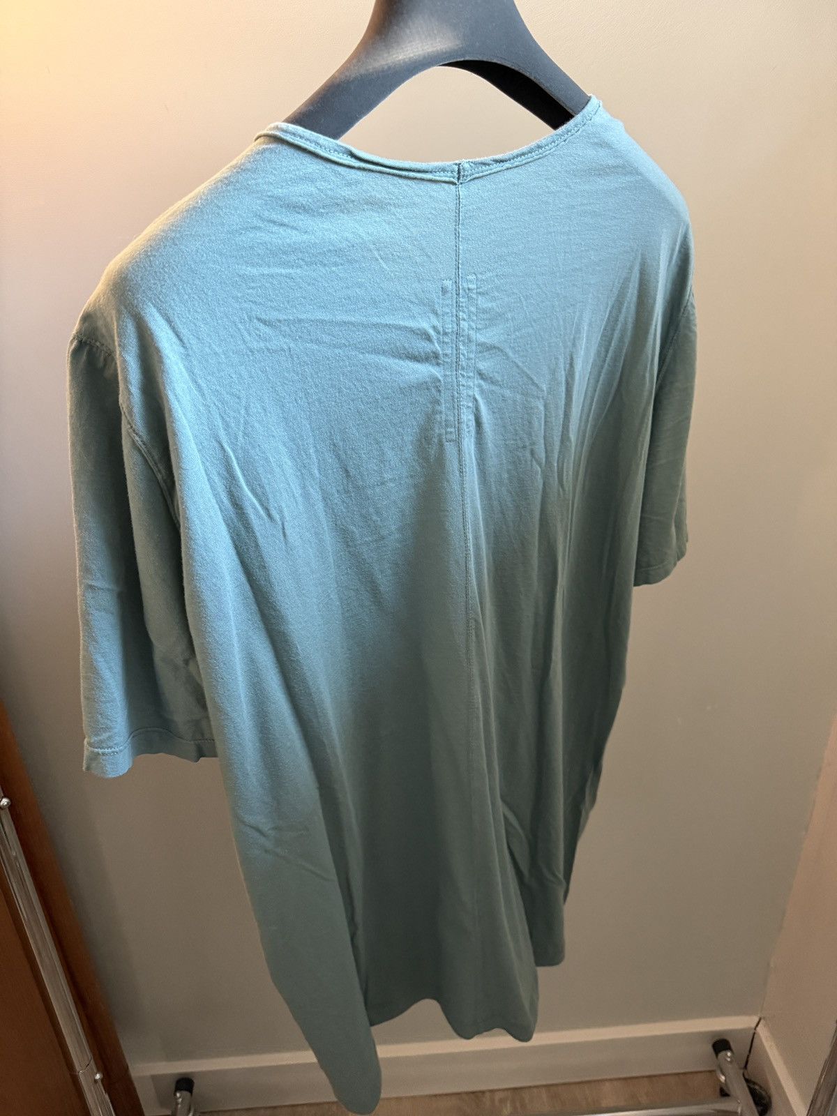 Rick Owens Drkshdw Level Tee - Aqua Size US XXL / EU 58 / 5 - 3 Thumbnail