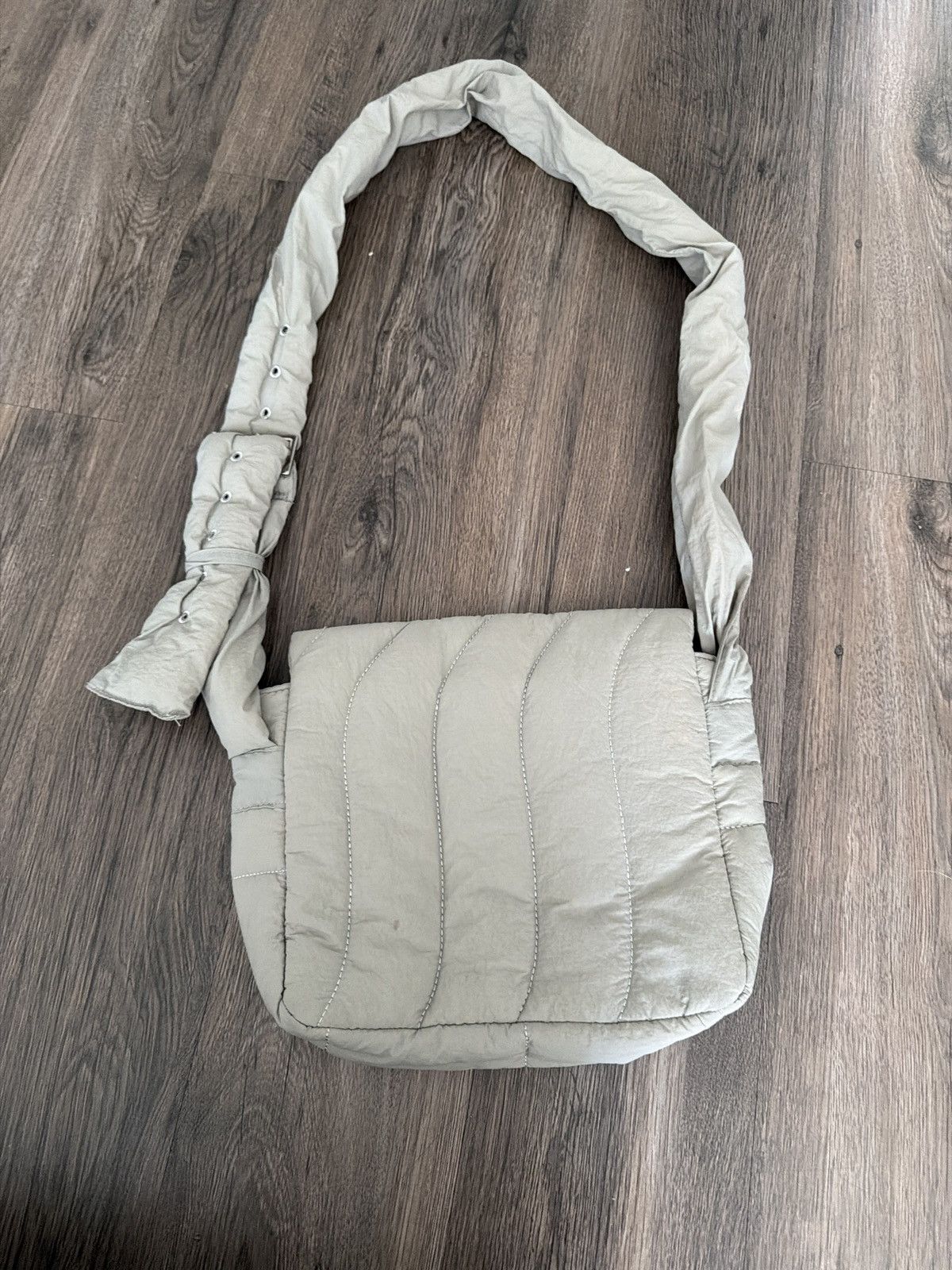 Trendt Vision Grey Puffer Bag Size ONE SIZE - 2 Thumbnail