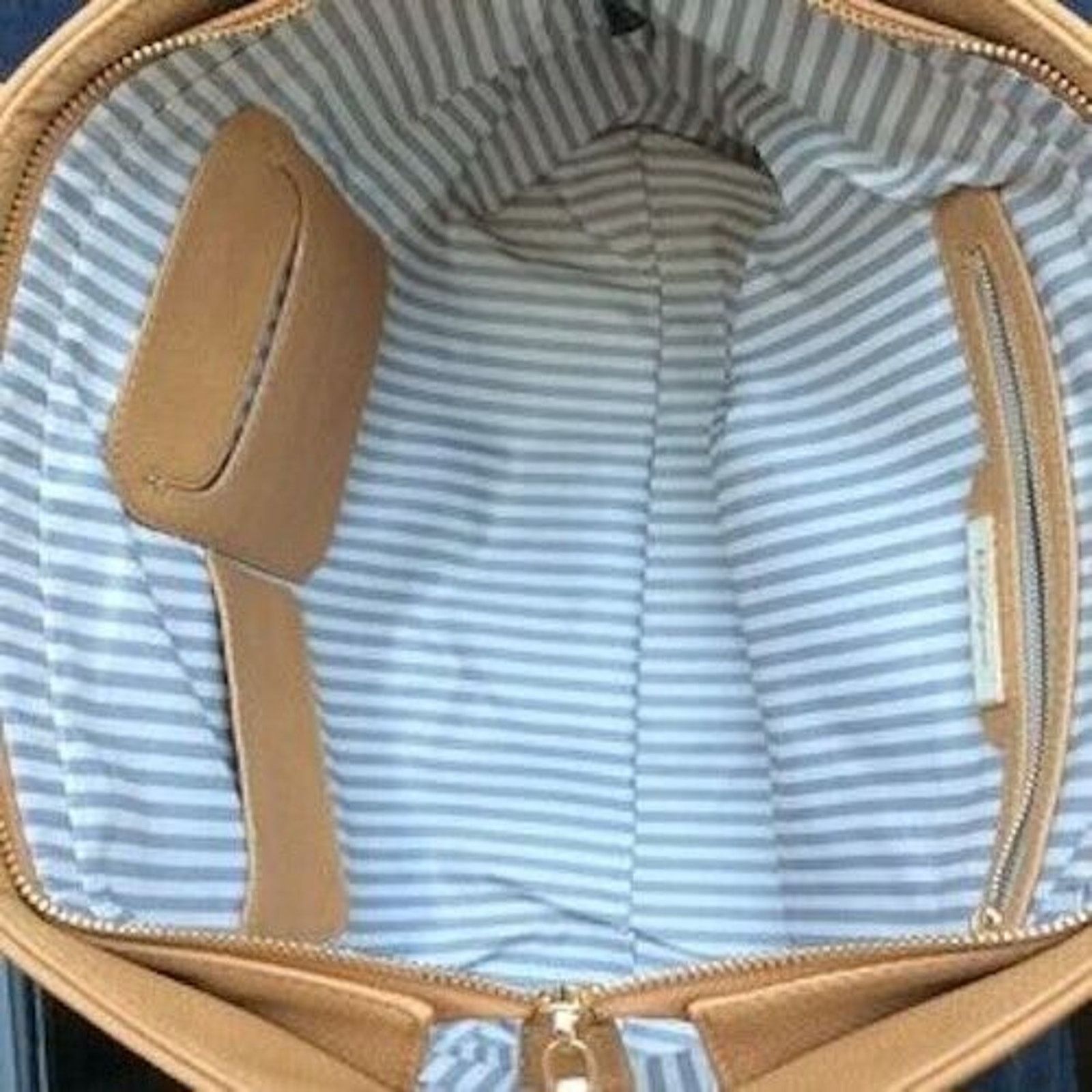Other Miztique Vegan Leather WomensTan Tote NWT Size ONE SIZE - 4 Thumbnail