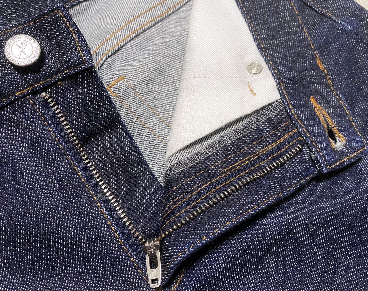 A.P.C. Womens A.P.C. APC Rue Madame Paris Slim Fit Navy Denim Jeans Size 28" / US 6 / IT 42 - 17 Thumbnail