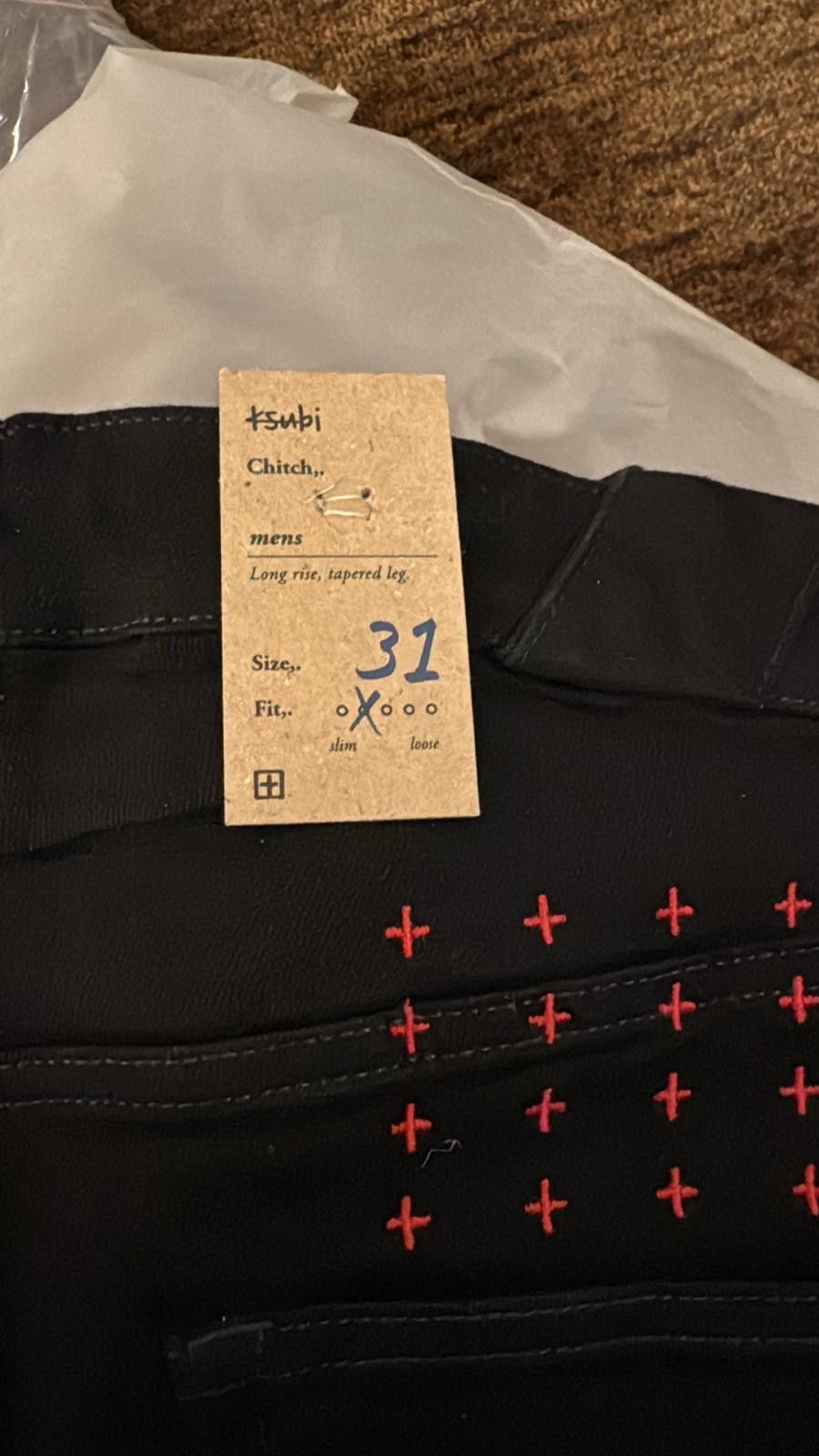 Ksubi o1rshd1 Chitch Denim in Black Size US 31 - 17 Thumbnail