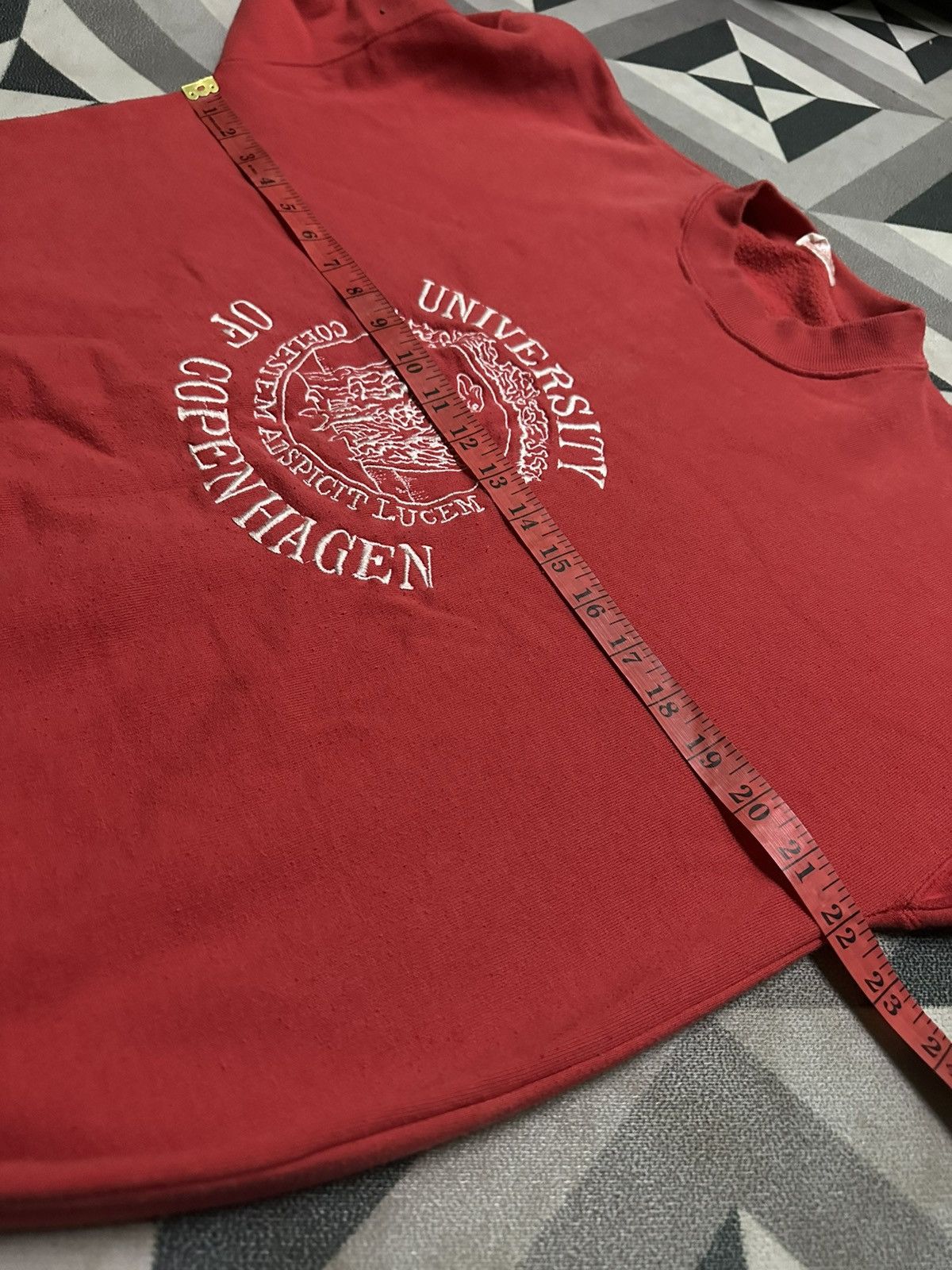 Vintage Vintage 90s University of Copenhagen sweatshirt Size US L / EU 52-54 / 3 - 6 Thumbnail