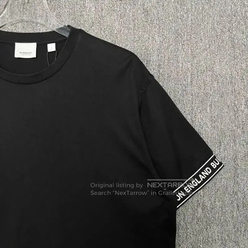 Burberry Burberry Black Cotton Men's T-Shirt. Size US S / EU 44-46 / 1 - 3 Thumbnail
