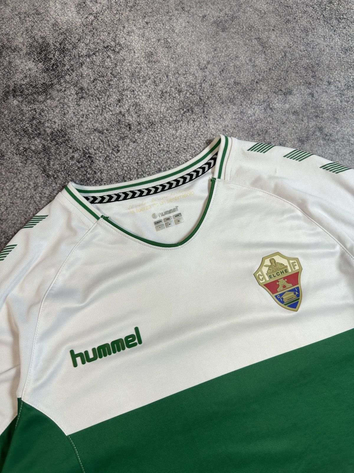 Hummel Hummel Elche Soccer Jersey Streetwear Rare Casual L Spain Size US L / EU 52-54 / 3 - 2 Thumbnail