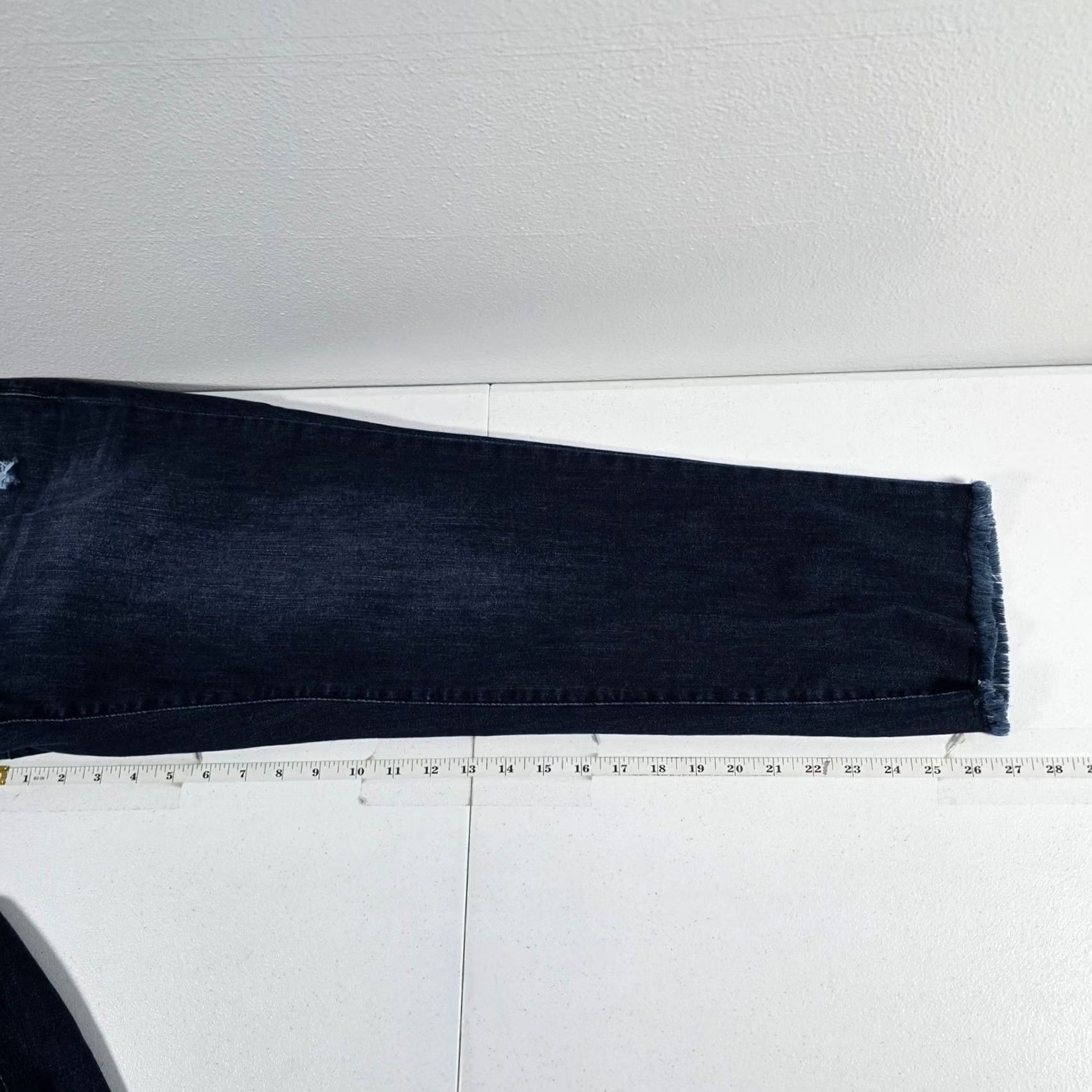 Vintage Democracy High Rise Slim Straight Jeans Dark Wash 14W Ab Technology Size 36" / US 14 / IT 50 - 6 Thumbnail