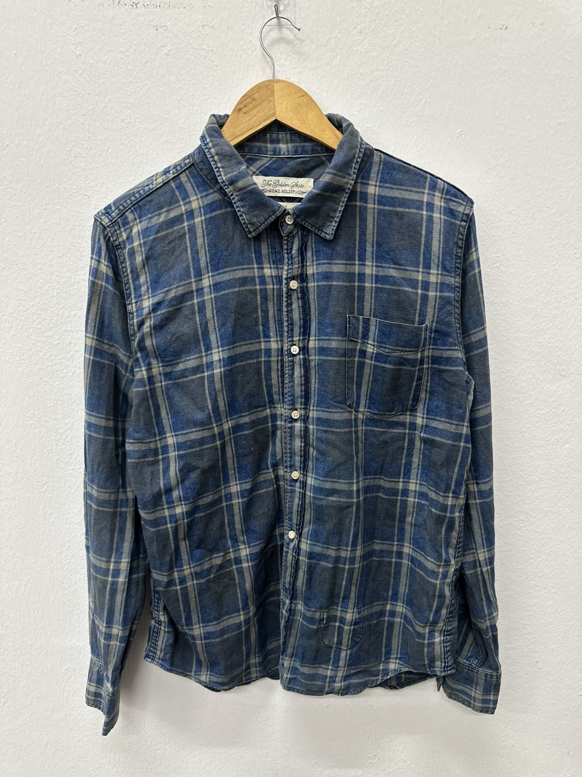 Remi Relief Remi Relief Japan Small Hidden Pocket Flannel Shirt Size US M / EU 48-50 / 2 - 4 Thumbnail
