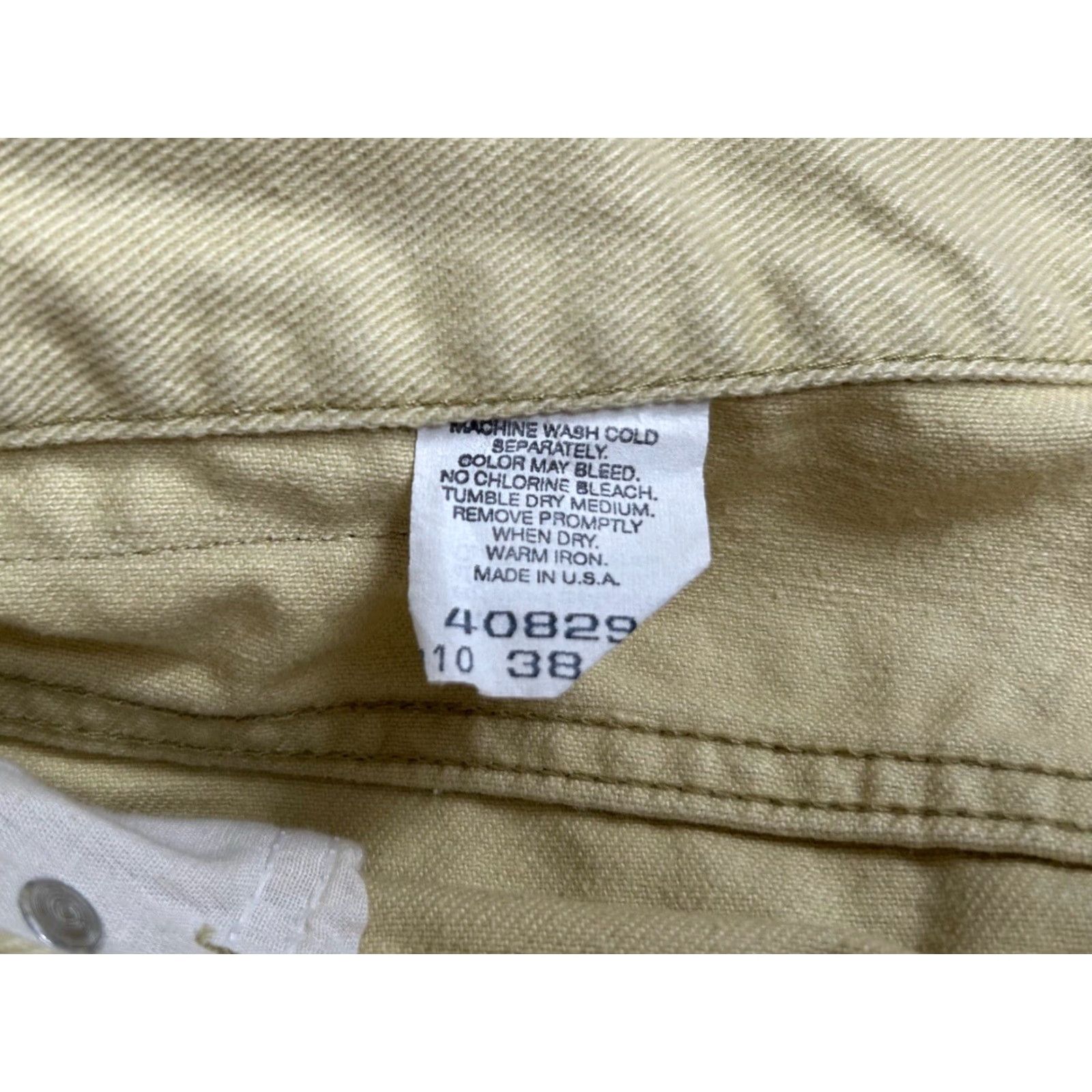 Vintage VINTAGE Boss by IG design relaxed basic jean shorts Mens 38 Beige 90s USA NWT NOS Cotton Denim Regular Jeans/Shorts Mens Size US 38 / EU 54 - 6 Thumbnail