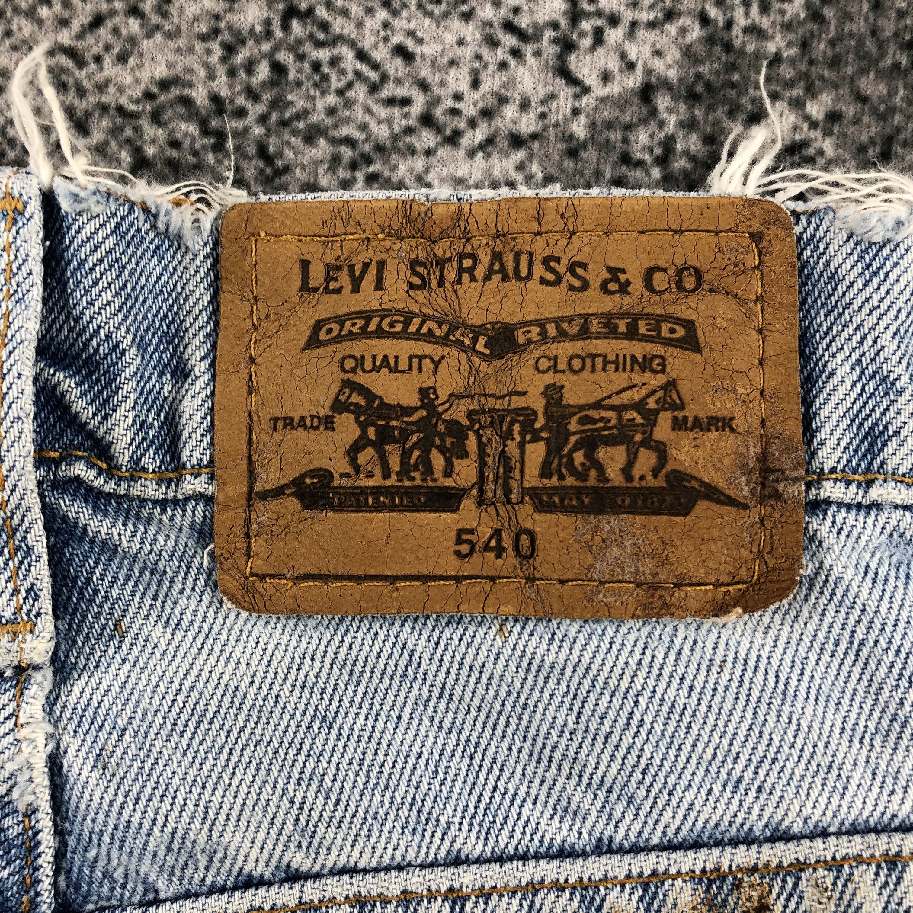 Levi's Vintage 90s Levis 540 Jeans Medium Wash Denim KJ936 Size US 36 / EU 52 - 5 Thumbnail