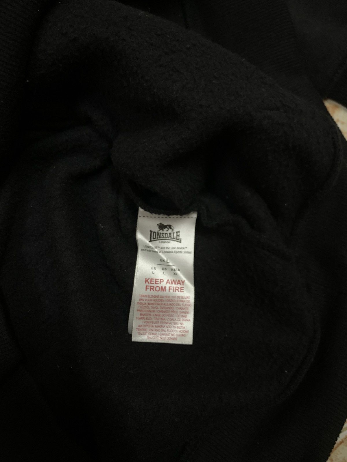 Lonsdale LONSDALE pullover hoodie Size US XL / EU 56 / 4 - 5 Thumbnail