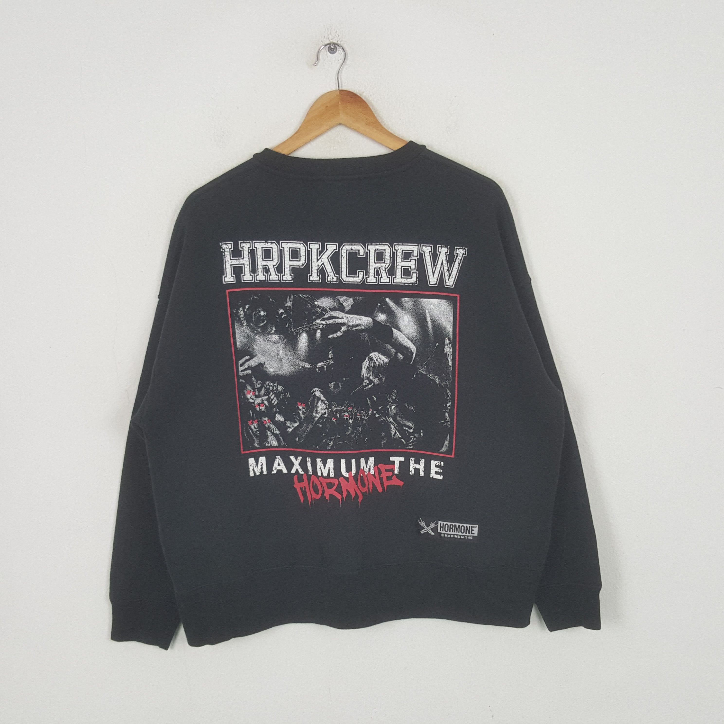Band Tees Vintage Maximum The Hormone Heavy Metal Sweatshirt RR30 Size US XL / EU 56 / 4 - 1 Thumbnail