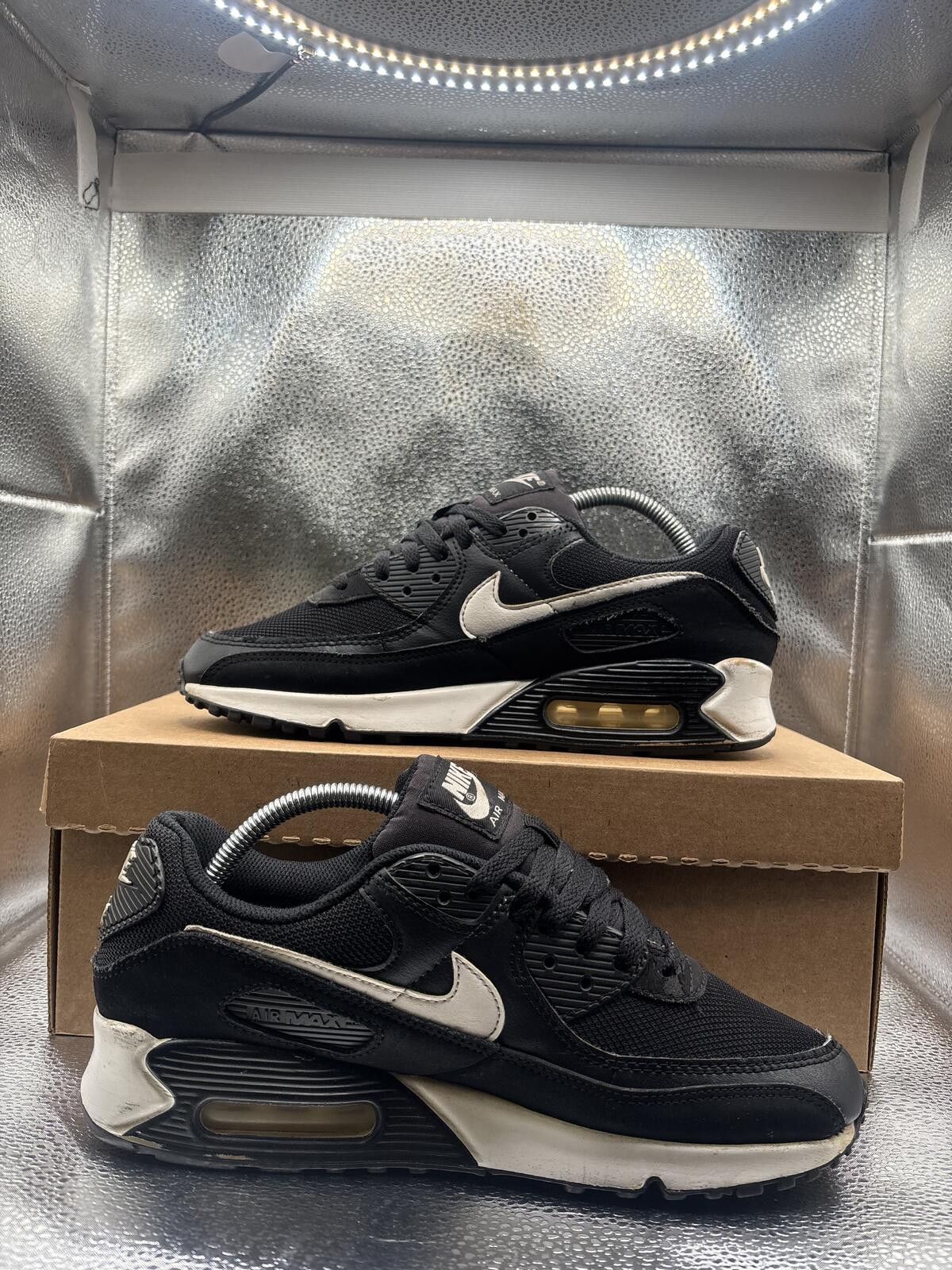 Nike Nike air max 90 black white Size US 9.5 / IT 39.5 - 5 Thumbnail