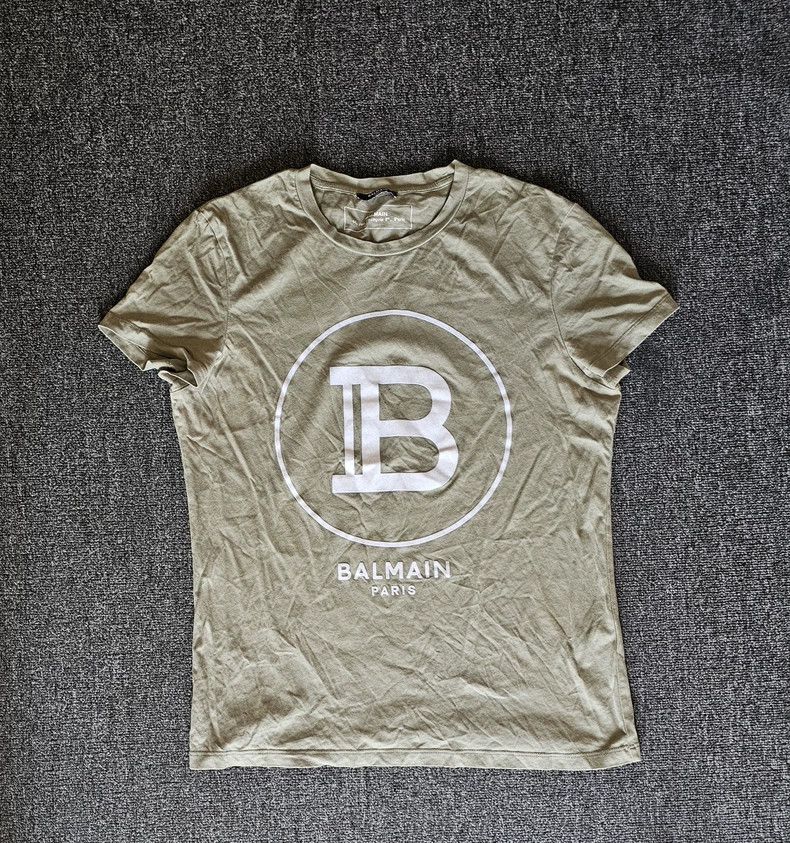 Balmain Balmain Men's Short Sleeve T-Shirt-yf Size US M / EU 48-50 / 2 - 1 Thumbnail