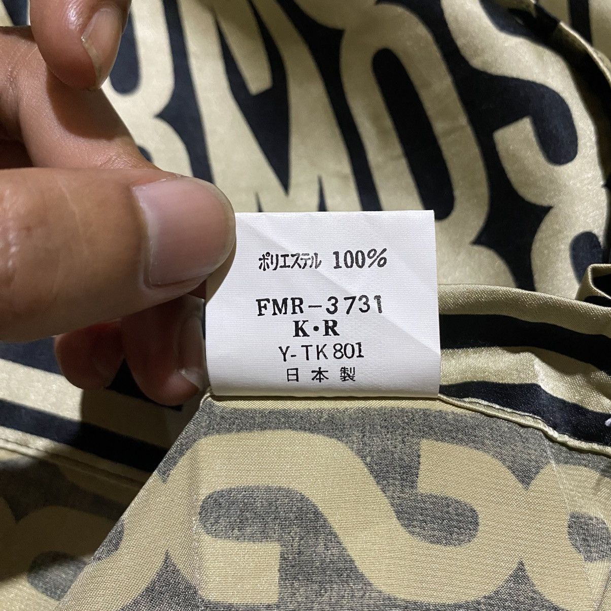 Moschino Vintage Moschino All Over Print Font Silk Button Ups Size US XL / EU 56 / 4 - 5 Thumbnail