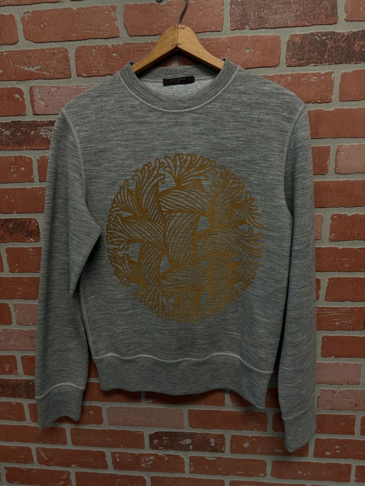 Louis Vuitton Large -LOUIS VUITTON Crewneck Christopher Nemeth Size US L / EU 52-54 / 3 - 3 Thumbnail