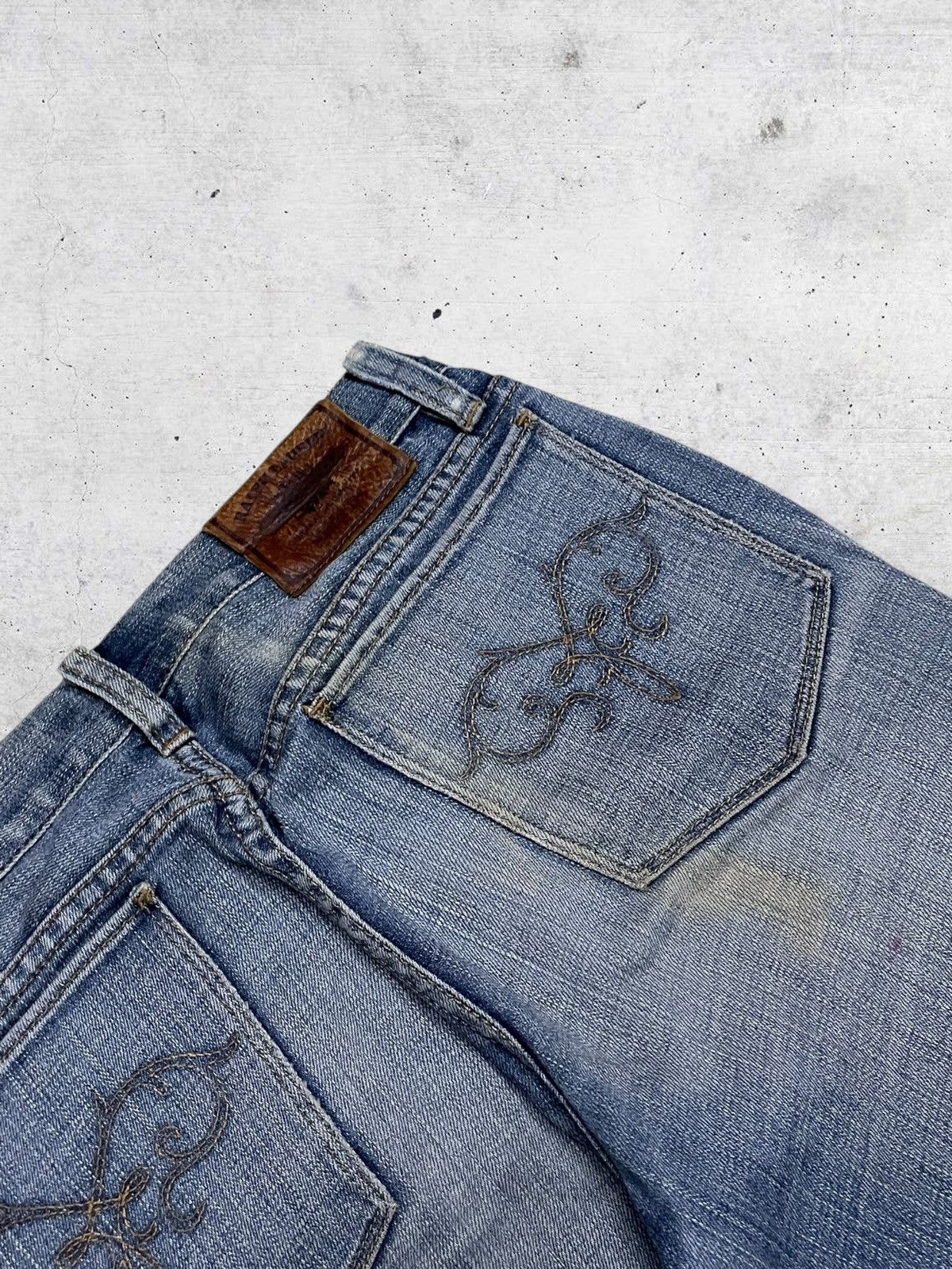 Polo Ralph Lauren VINTAGE POLO RALPH LAUREN 90S DESIGNER FLARED ICONIC DENIM Size US 27 - 16 Thumbnail