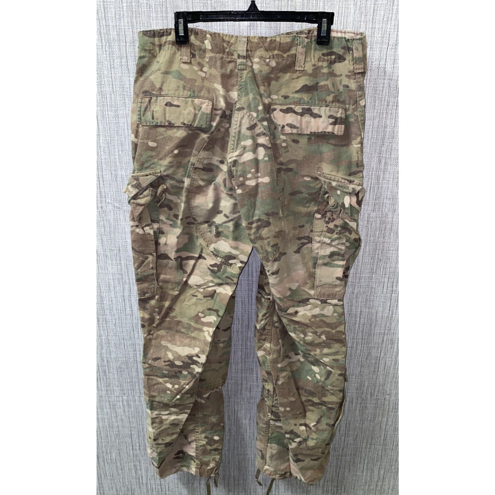 Vintage Mens Camouflage Military Pants Insect Shield 35x31 Brown Green Cotton Regular Regular Mens Size US 35 - 4 Thumbnail