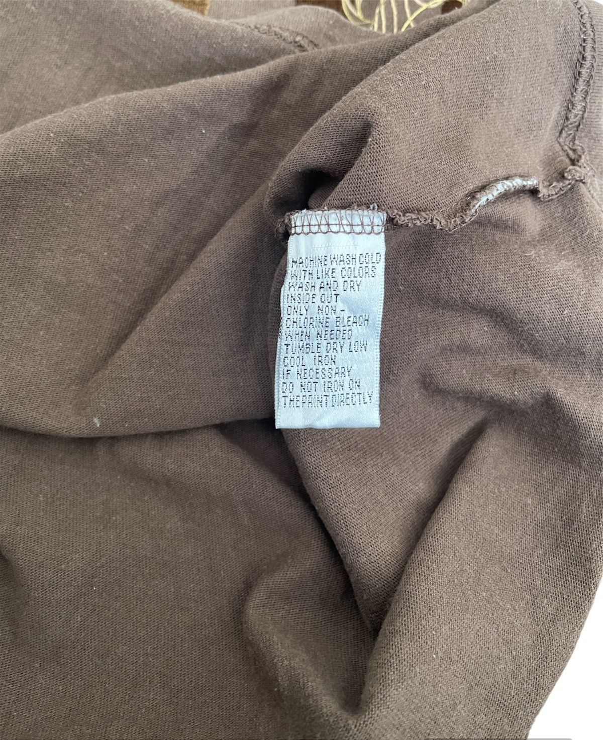 Marc Buchanan VINTAGE BROWN PELLE PELLE BIG ART LOGO TSHIRT L SIZE Size US L / EU 52-54 / 3 - 12 Thumbnail
