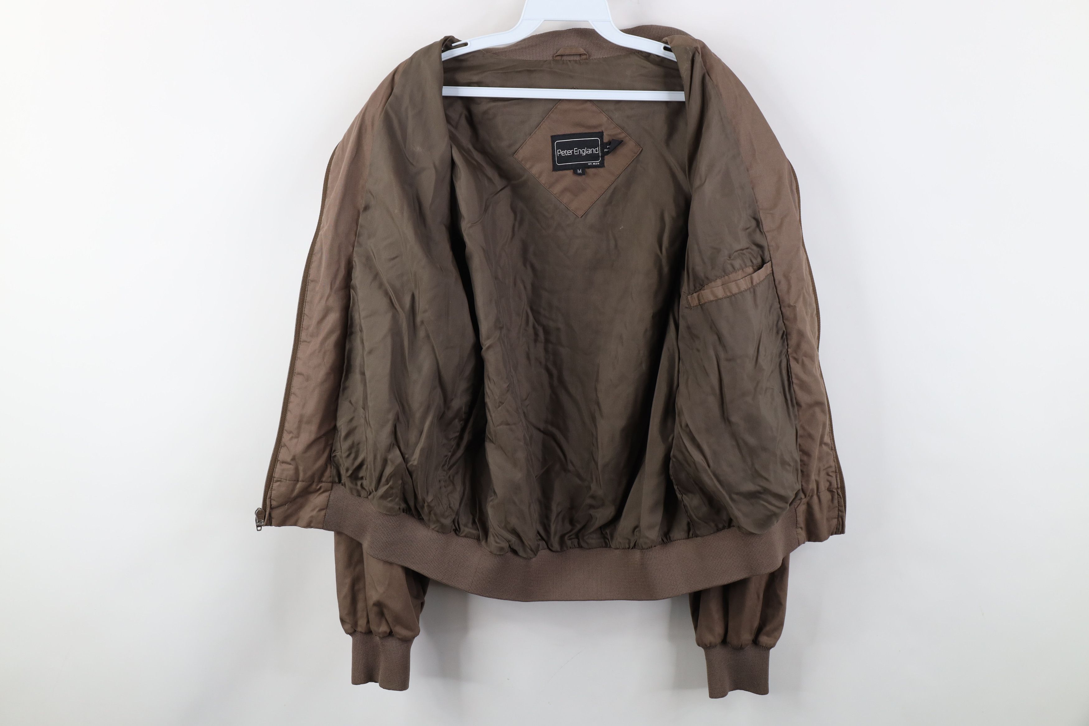 Vintage Vintage 80s 90s Streetwear Cafe Racer Bomber Jacket Brown Size US M / EU 48-50 / 2 - 10 Thumbnail