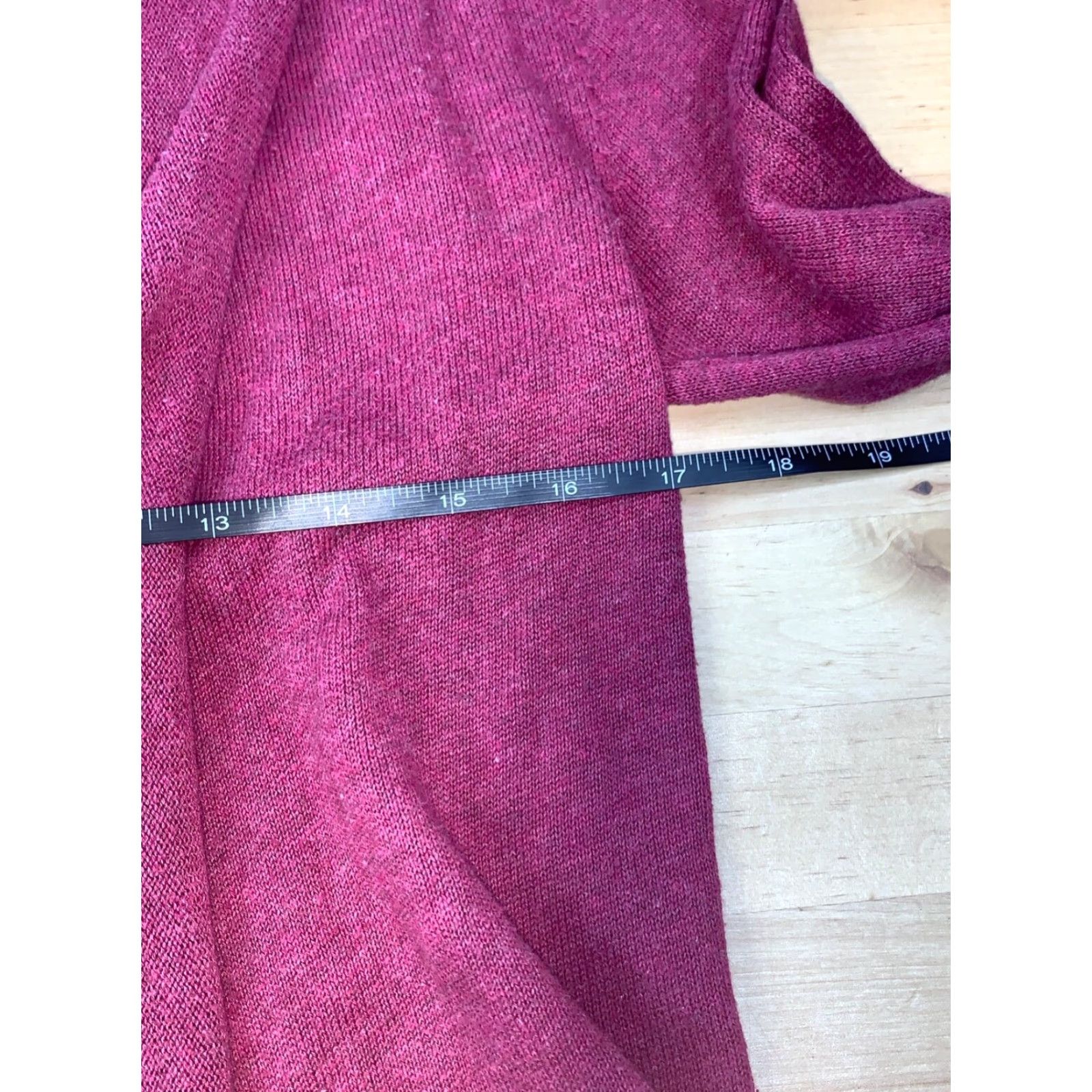Prana prAna Womens Cardigan Open Front Long Sleeve XS maroon Red Cardigan Womens XS Long Sleeve Casual 4039 Size XS / US 0-2 / IT 36-38 - 6 Thumbnail