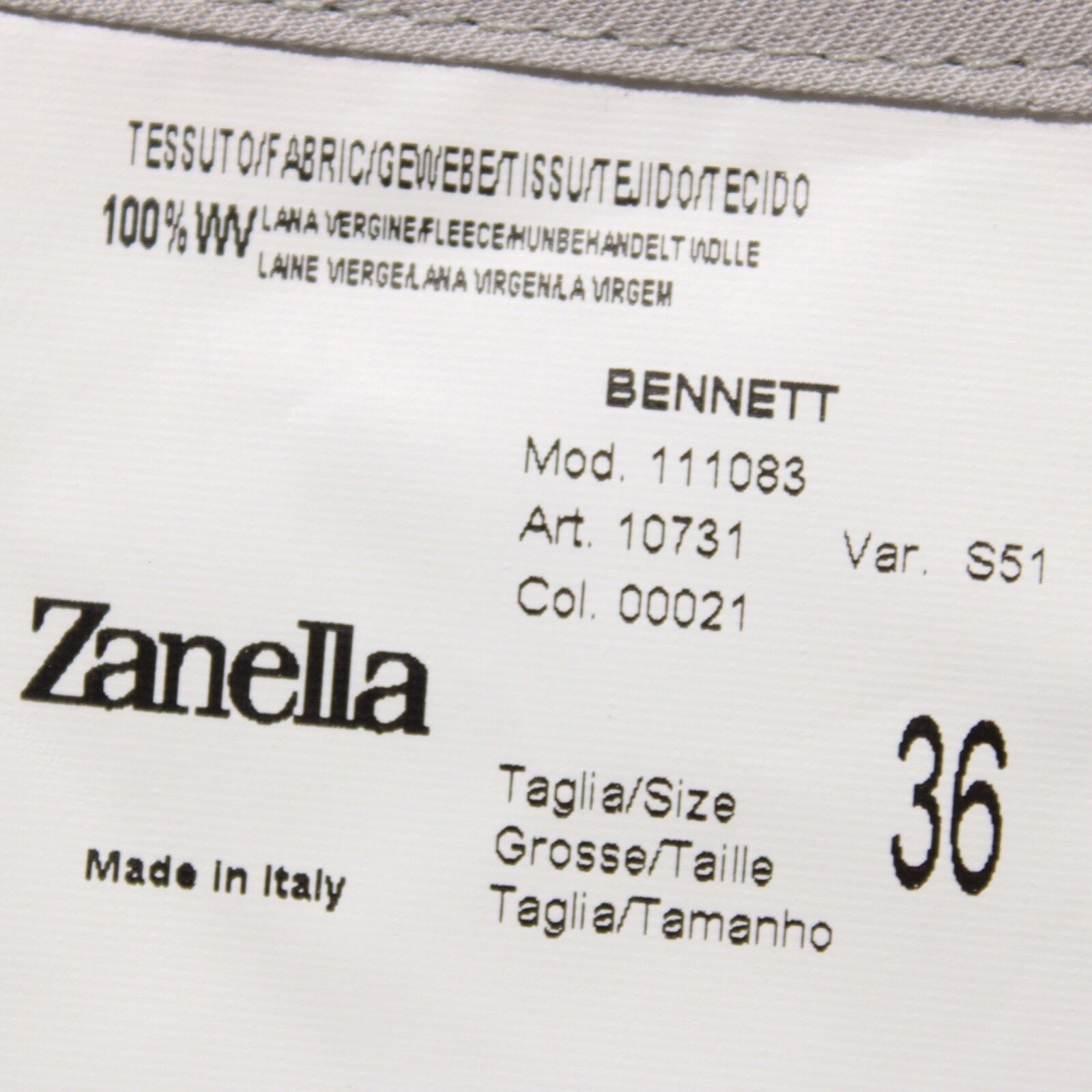 Zanella Zanella New with tags Dress Pants Size 36 US In Gray Size US 36 / EU 52 - 6 Thumbnail