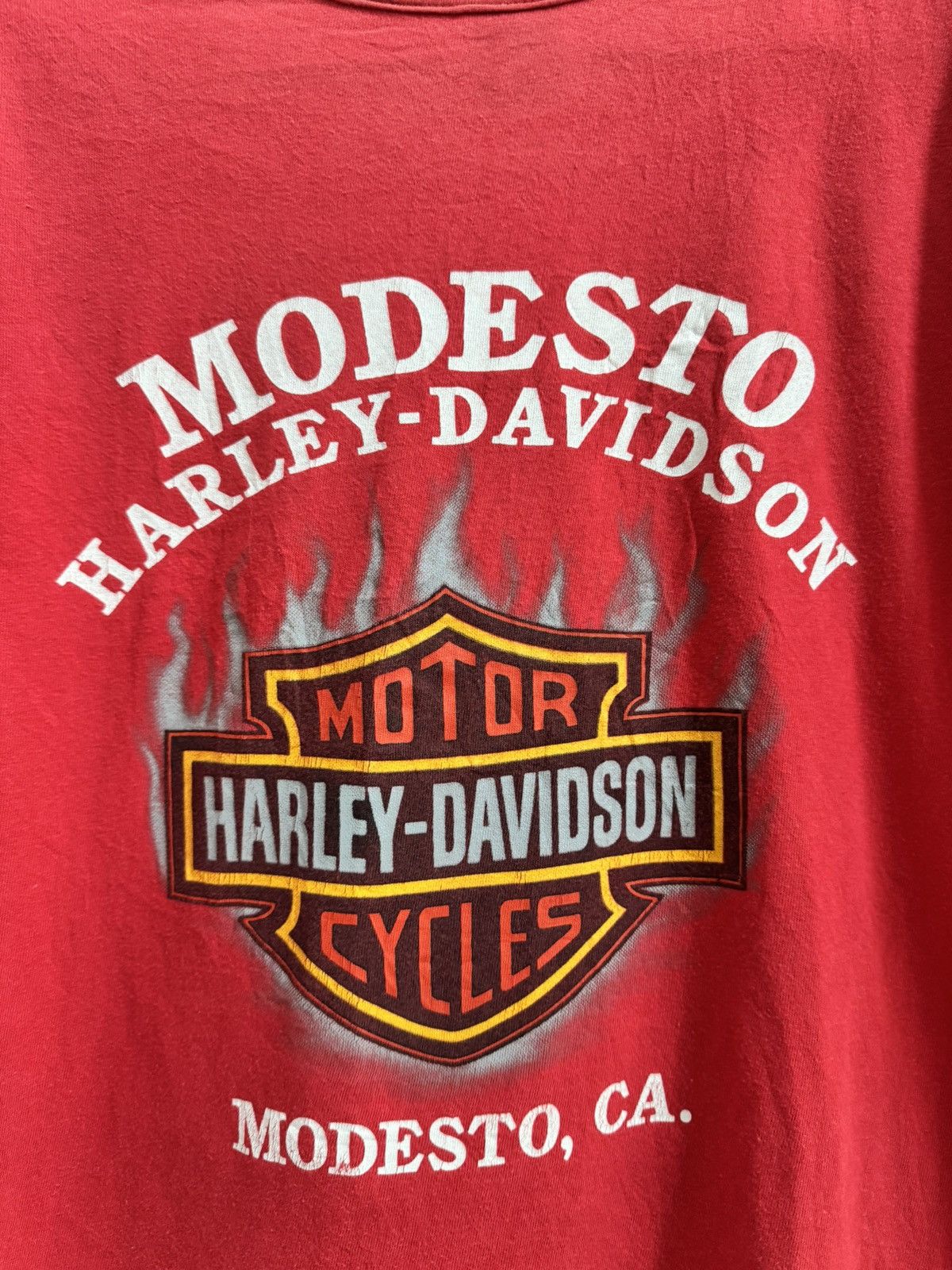 Harley Davidson 3D Emblem Vintage Harley Davidson Shirt Womens Size L / US 10 / IT 46 - 7 Thumbnail