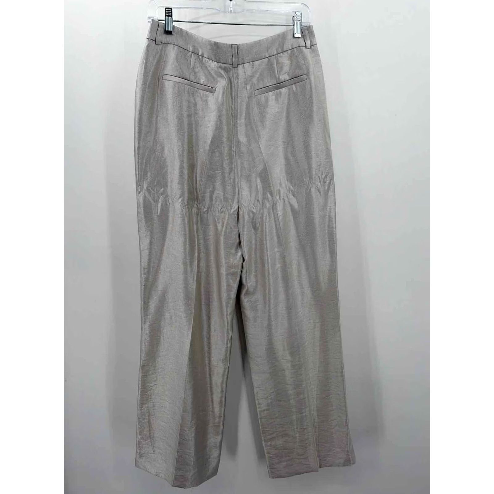 Vintage Mint Dress Pants Silver 12S Short - Pre-Owned Mens? Size 34" / US 12 / IT 48 - 3 Thumbnail
