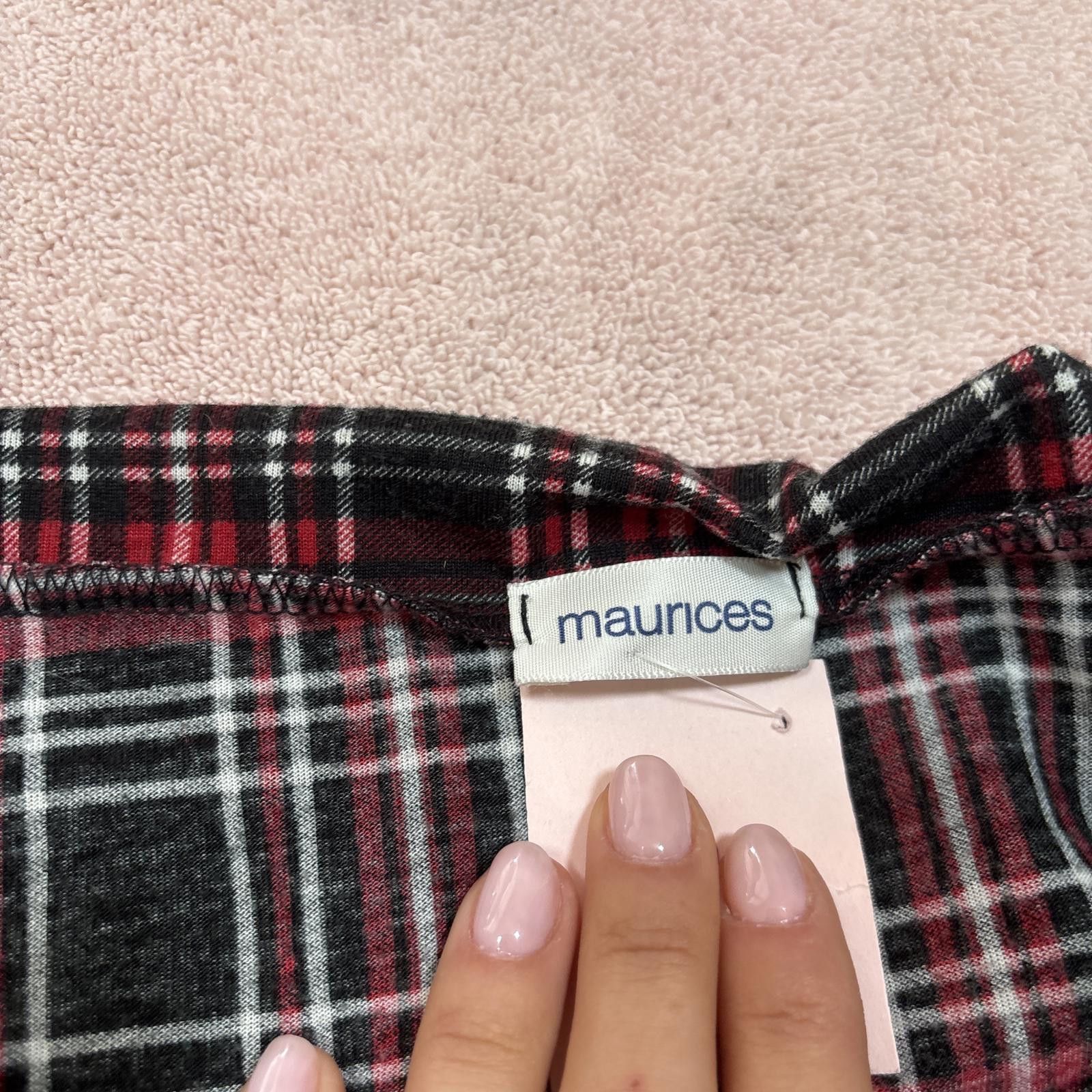 Other y2k grunge plaid foldover mini skirt Size 32" / US 10 / IT 46 - 5 Thumbnail
