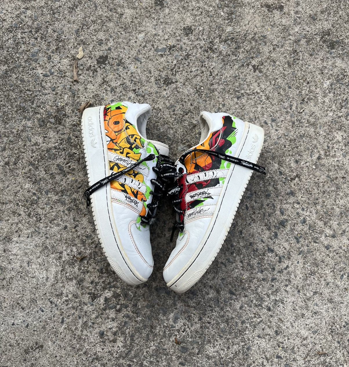 Adidas Rare!!! 2008 ADIDAS x COPE2 x FOOTLOCKER Size US 9 / EU 42 - 1 Thumbnail