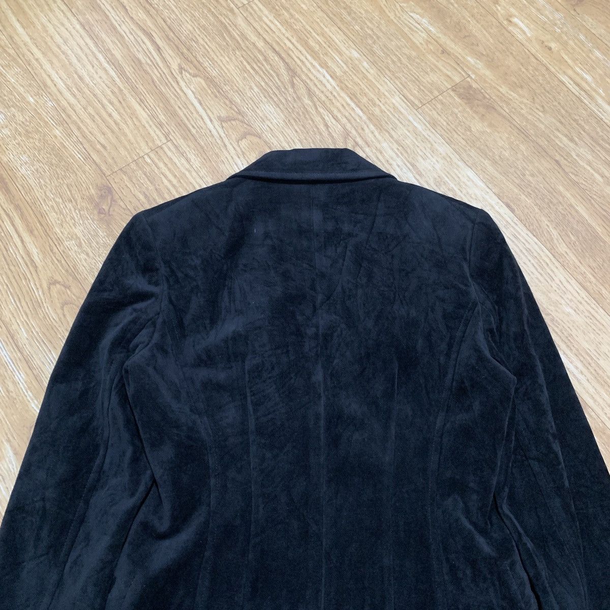 Yohji Yamamoto INED by Yohji Yamamoto Velvet Black Blazer Japan Brand Size US S / EU 44-46 / 1 - 9 Thumbnail