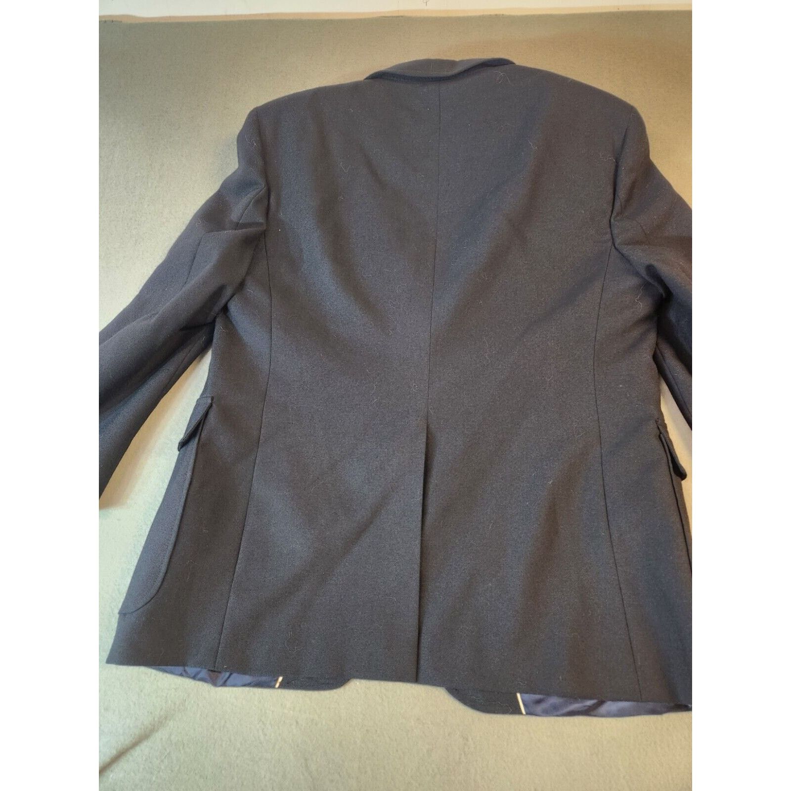 Other English Manor Men’s 3 Button Blazer Jacket Navy 46R POLAND Size 46R - 6 Thumbnail