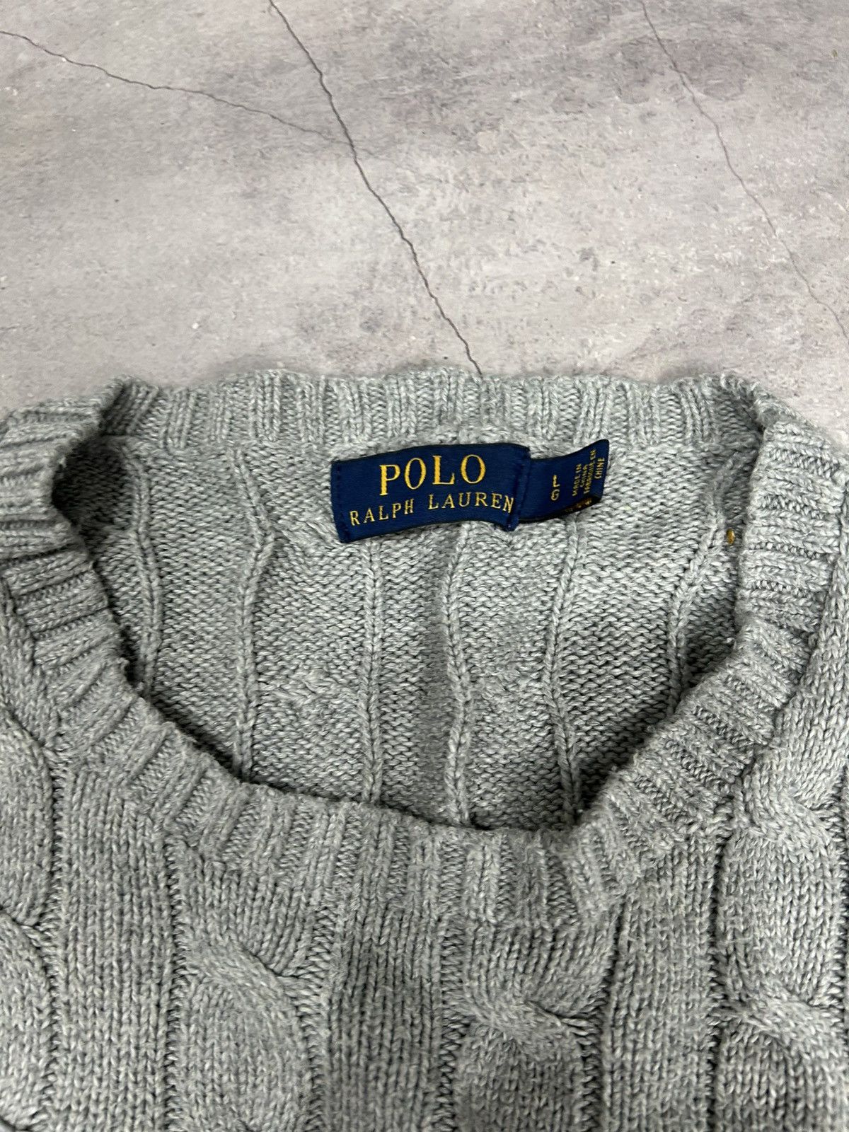 Polo Ralph Lauren Vintage Knit Polo Ralph Lauren Golf Sweatshirt Oldmoney Size US L / EU 52-54 / 3 - 10 Thumbnail