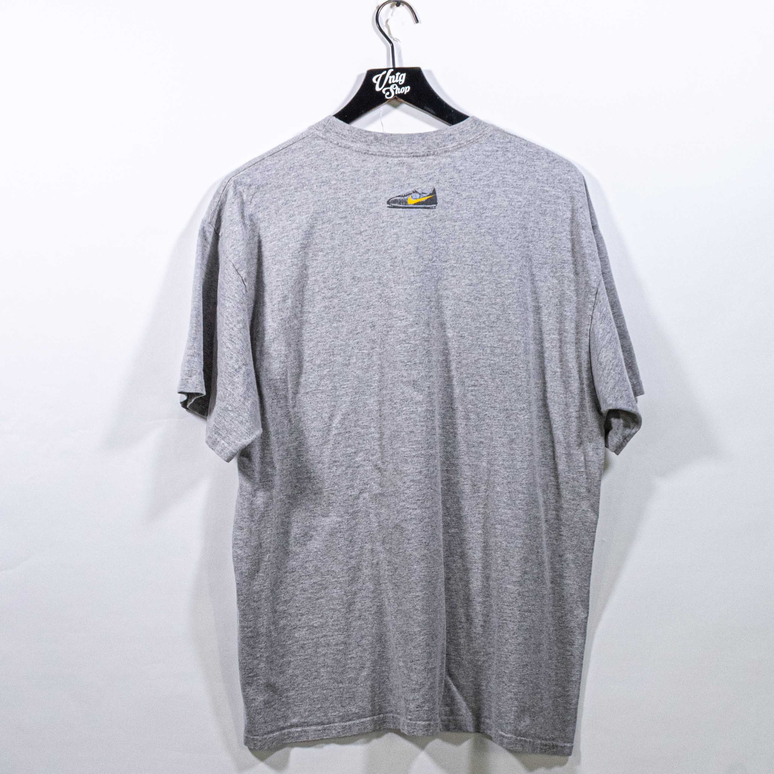 Nike Nike Cortez Waffle Trainer Make Em Lighter T-Shirt VTG 90s Size US L / EU 52-54 / 3 - 2 Thumbnail