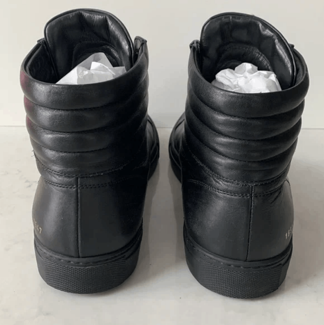 Common Projects Common Projects Achilles Premium High Size 42 Size US 9 / EU 42 - 6 Thumbnail