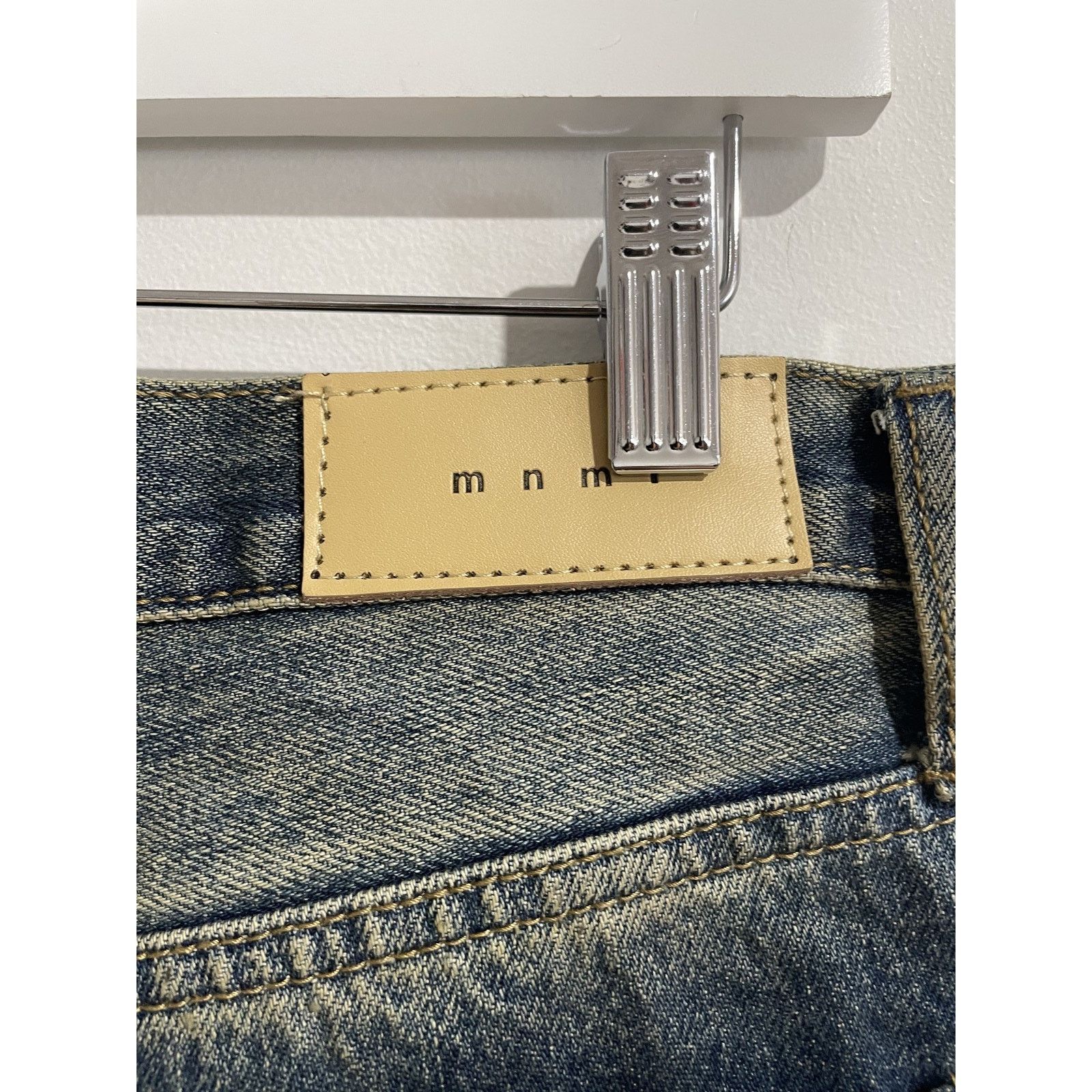 MNML MNML ULTRA BAGGY UPCYLCED DENIM SIZE 36 NEW Size US 36 / EU 52 - 3 Thumbnail
