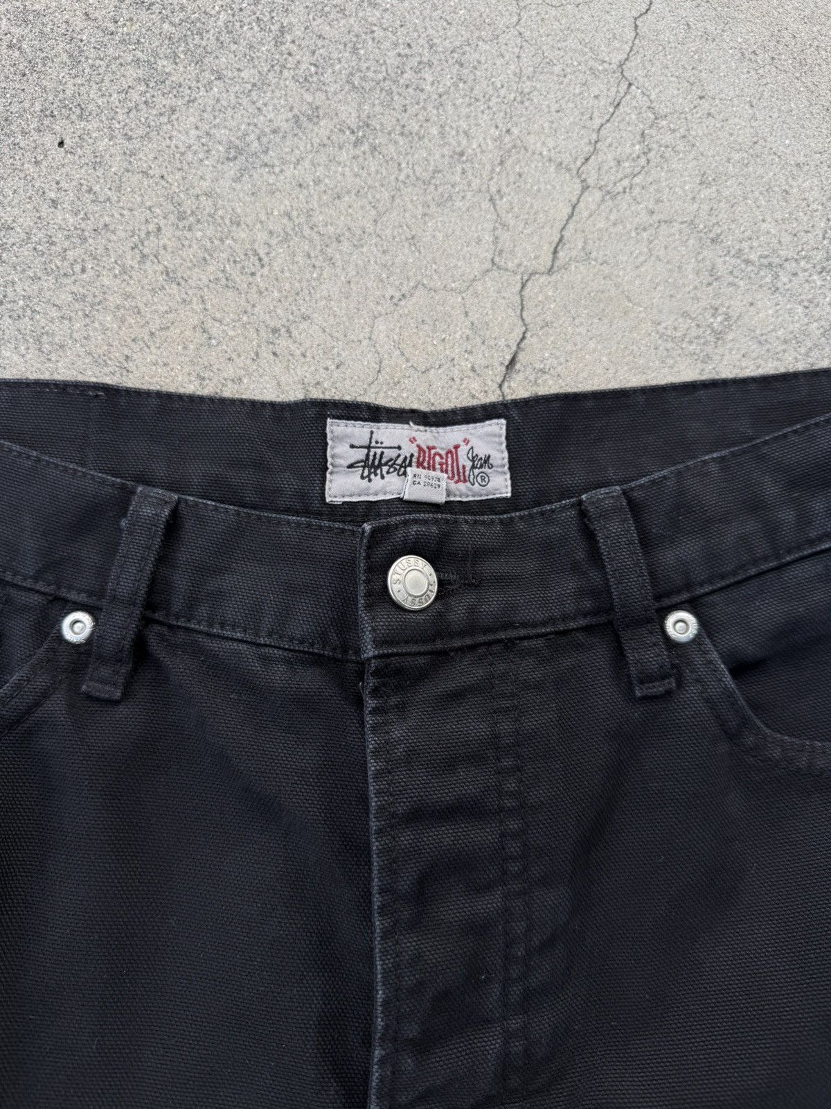 Stussy Stussy “Big Ol” Jean Shorts Size US 32 / EU 48 - 5 Thumbnail