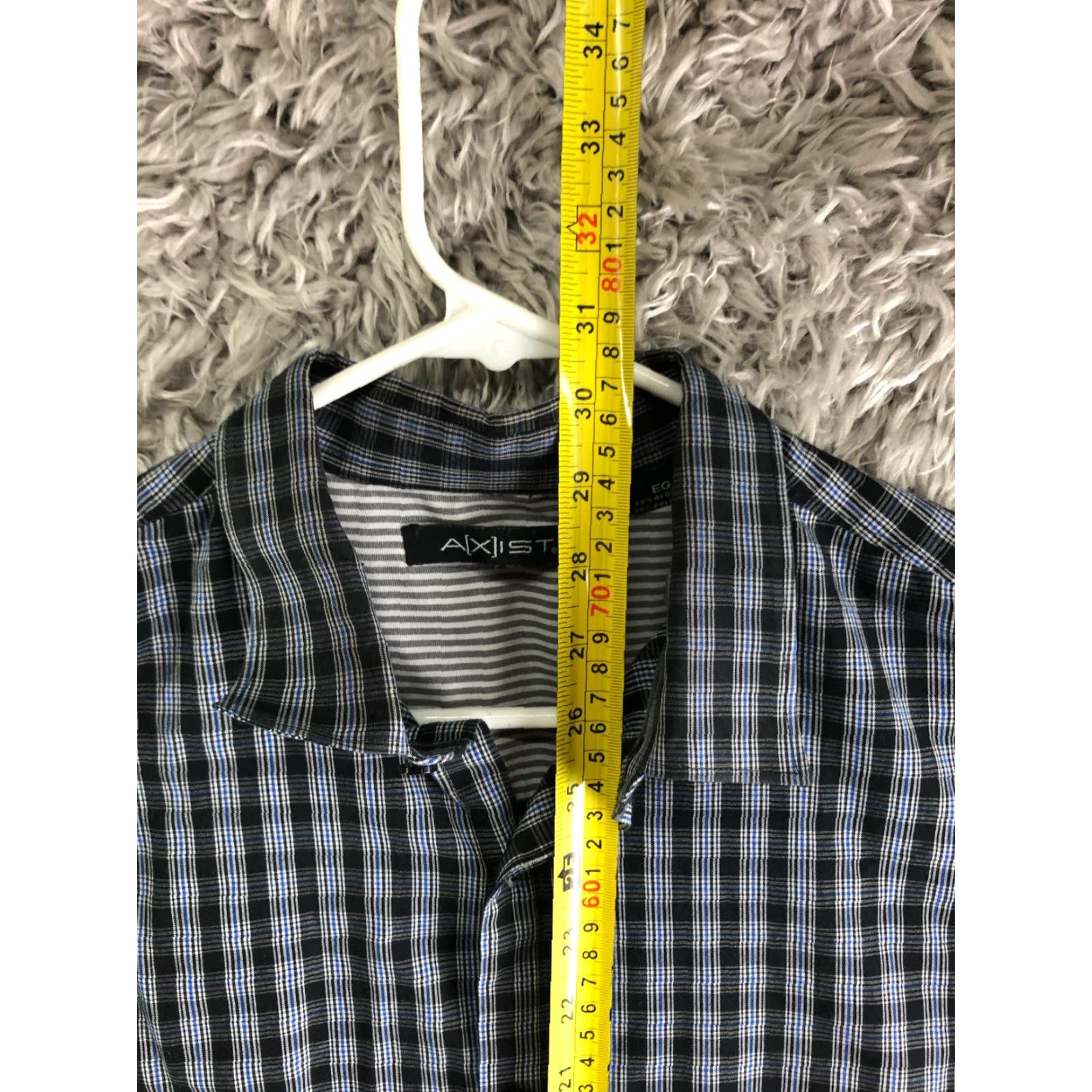 Vintage **Axist Mens Blue XL Striped Long Sleeve Spread Collar Shirt** User: **Axist Mens Blue XL Striped Long Sleeve Spread Collar Shirt** Size US XL / EU 56 / 4 - 5 Thumbnail