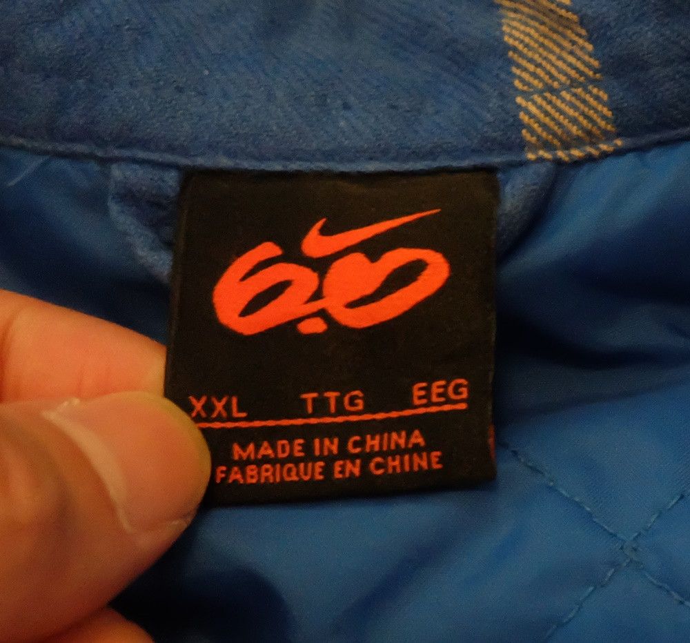 Nike Nike 6.0 Flannel Shirt Size US XXL / EU 58 / 5 - 3 Thumbnail