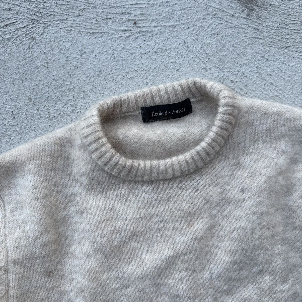 Other Ecole de Pensee Natural alpaca mohair crewneck sweater Size US S / EU 44-46 / 1 - 3 Thumbnail
