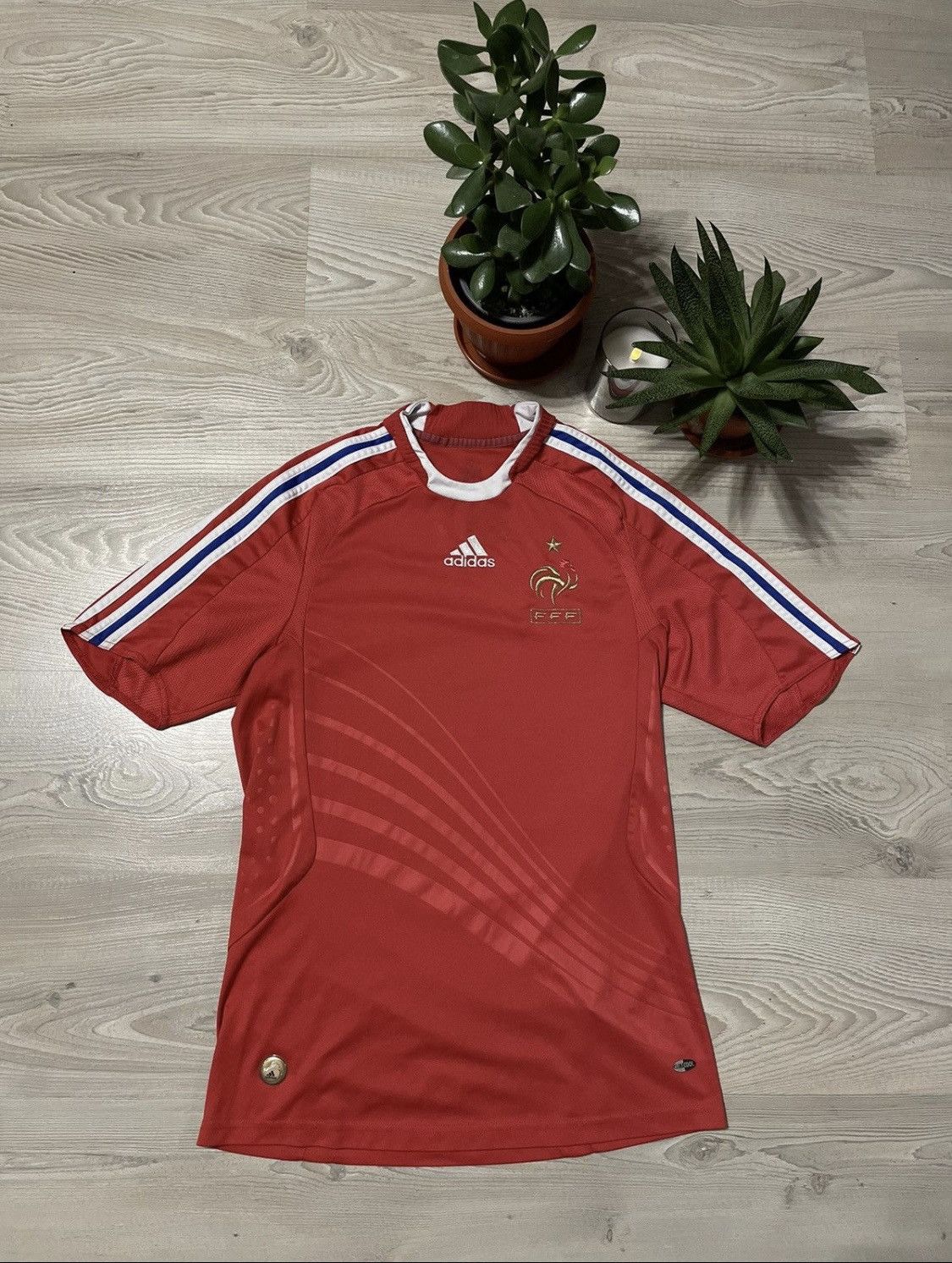 Adidas Adidas France 2007 Away Jersey Shirt Size US S / EU 44-46 / 1 - 1 Thumbnail