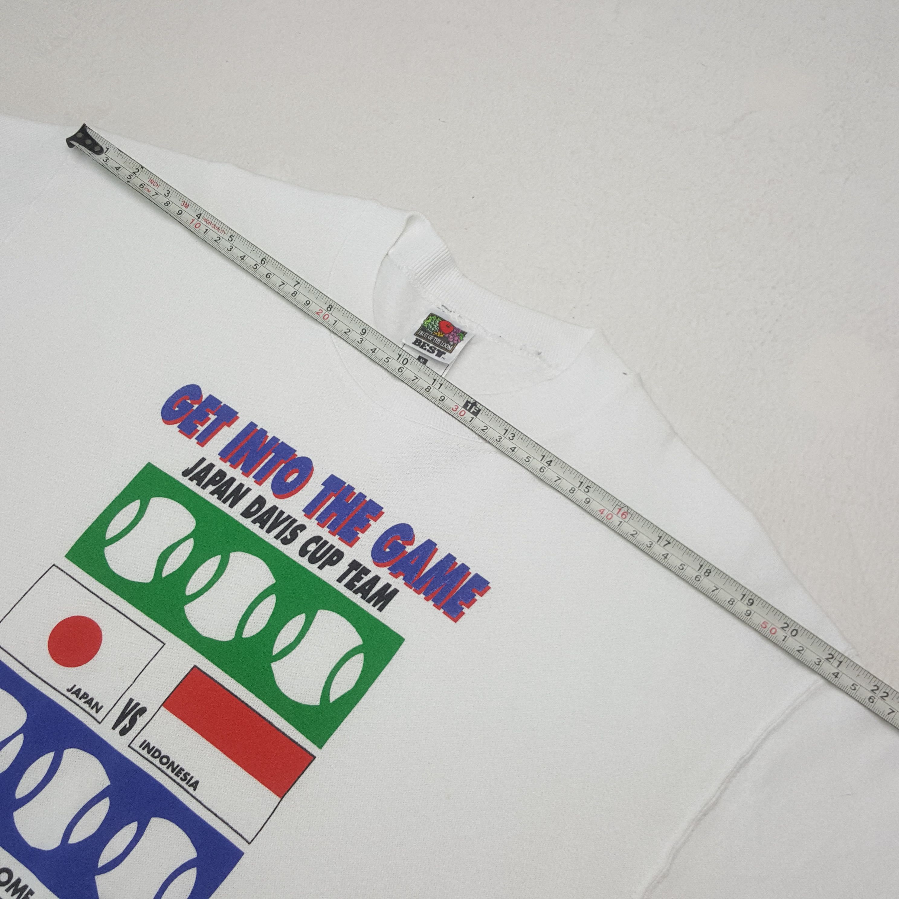 MLB Vintage Davis Cup by NEC Japan Baseball Sweatshirt C287N32 Size US M / EU 48-50 / 2 - 5 Thumbnail