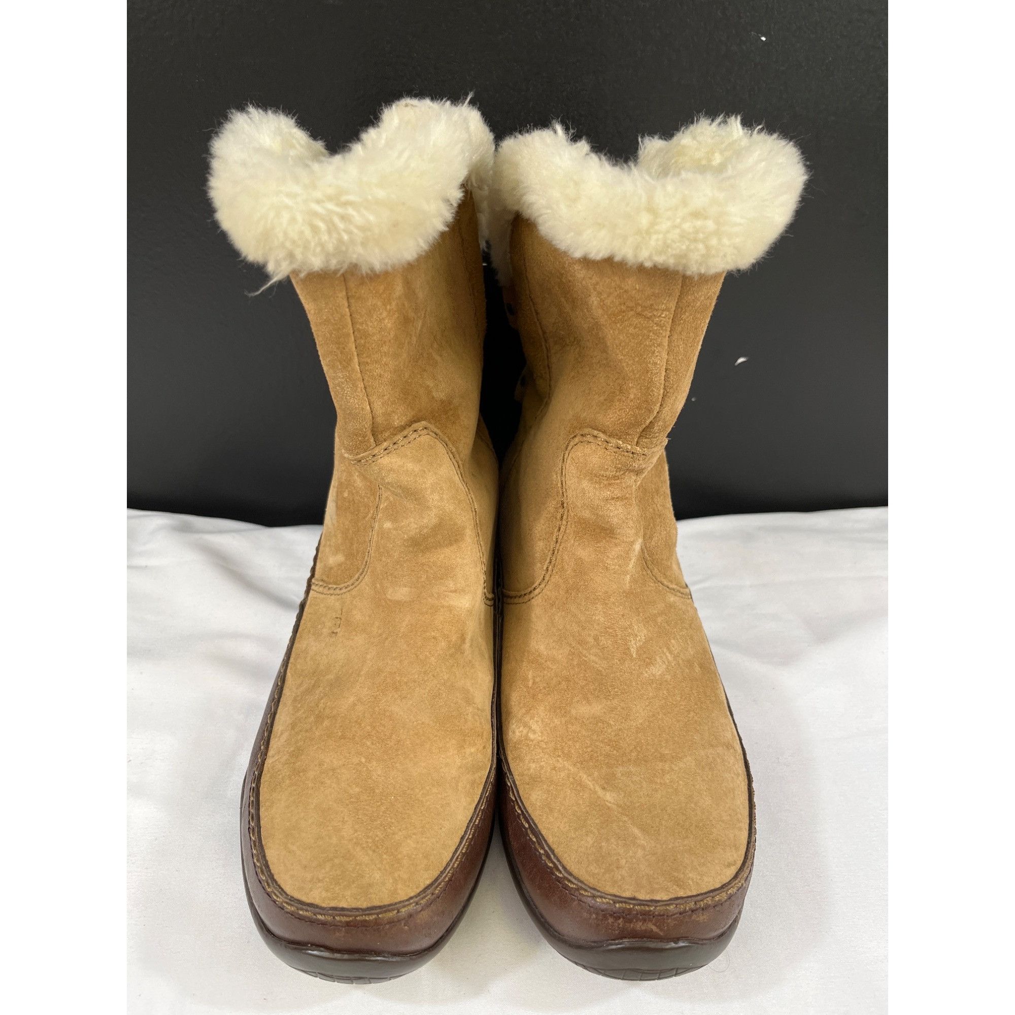 The North Face The North Face Women's Tan Leather Shoes/Boots Size 7 SKU 58 Size US 7 / IT 37 - 2 Thumbnail