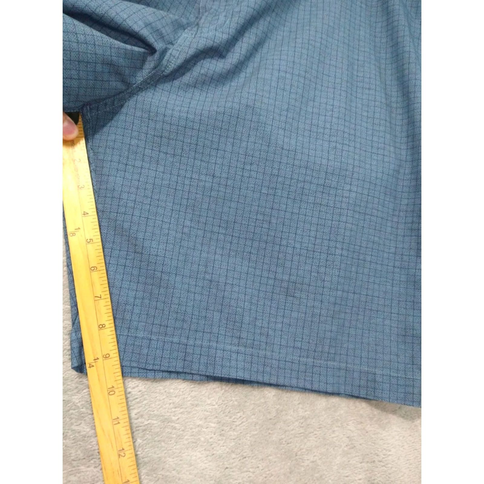 Quiksilver Quiksilver Shorts Mens 40 Blue Plaid Waterman Collection Hybrid Swim Trunks Size US 40 / EU 56 - 5 Thumbnail